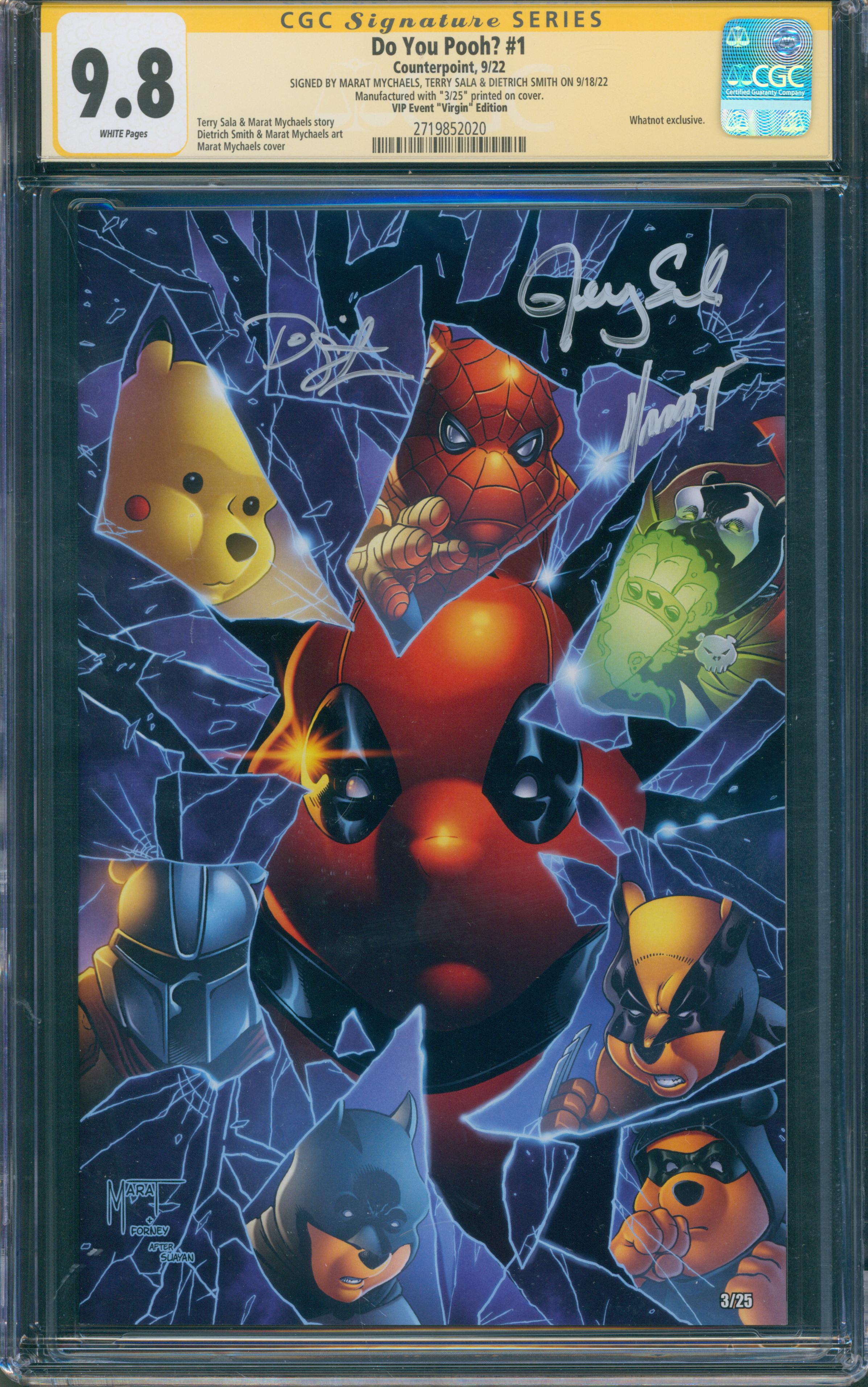 Do You Pooh #1 | unterschrieben von Marat Mychaels, Terry Sala & Dietrich Smith