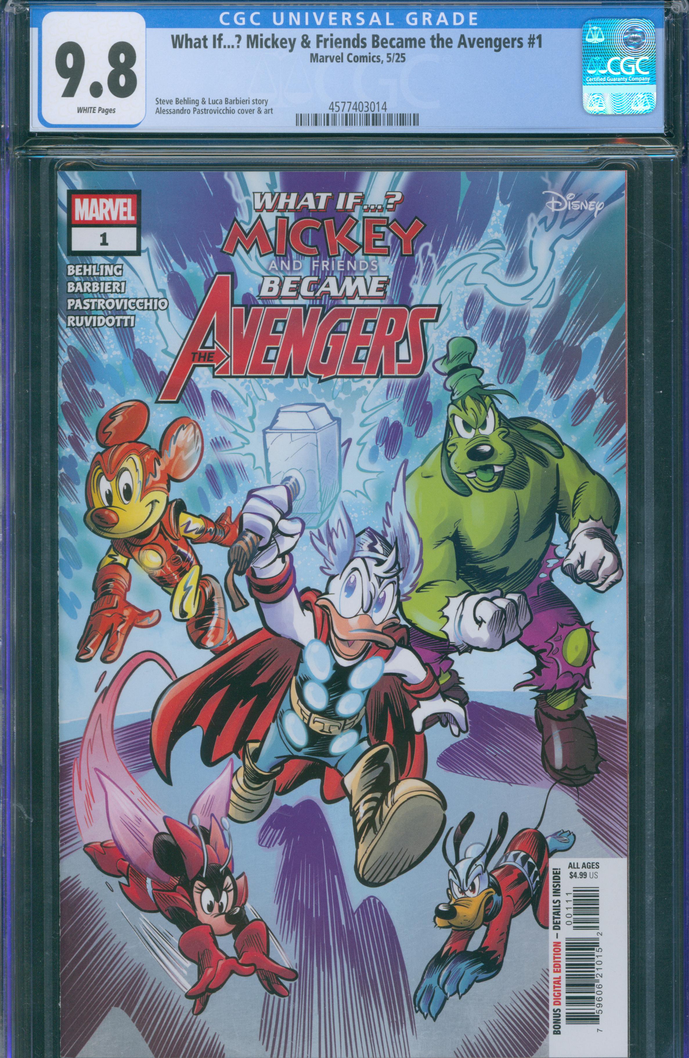 What if...? Mickey and Friends Became the Avengers #1