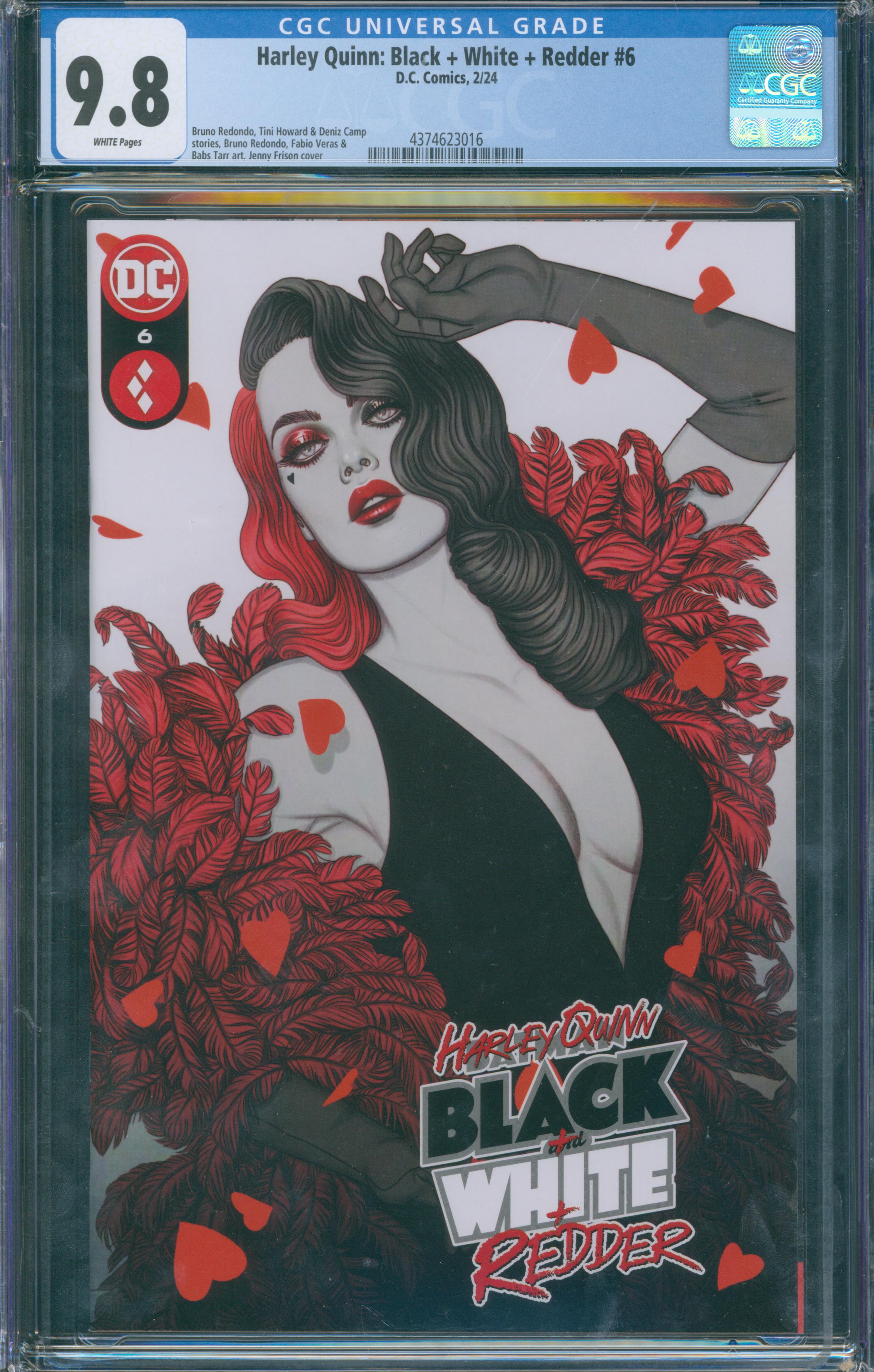 Harley Quinn: Black+White+Redder #6