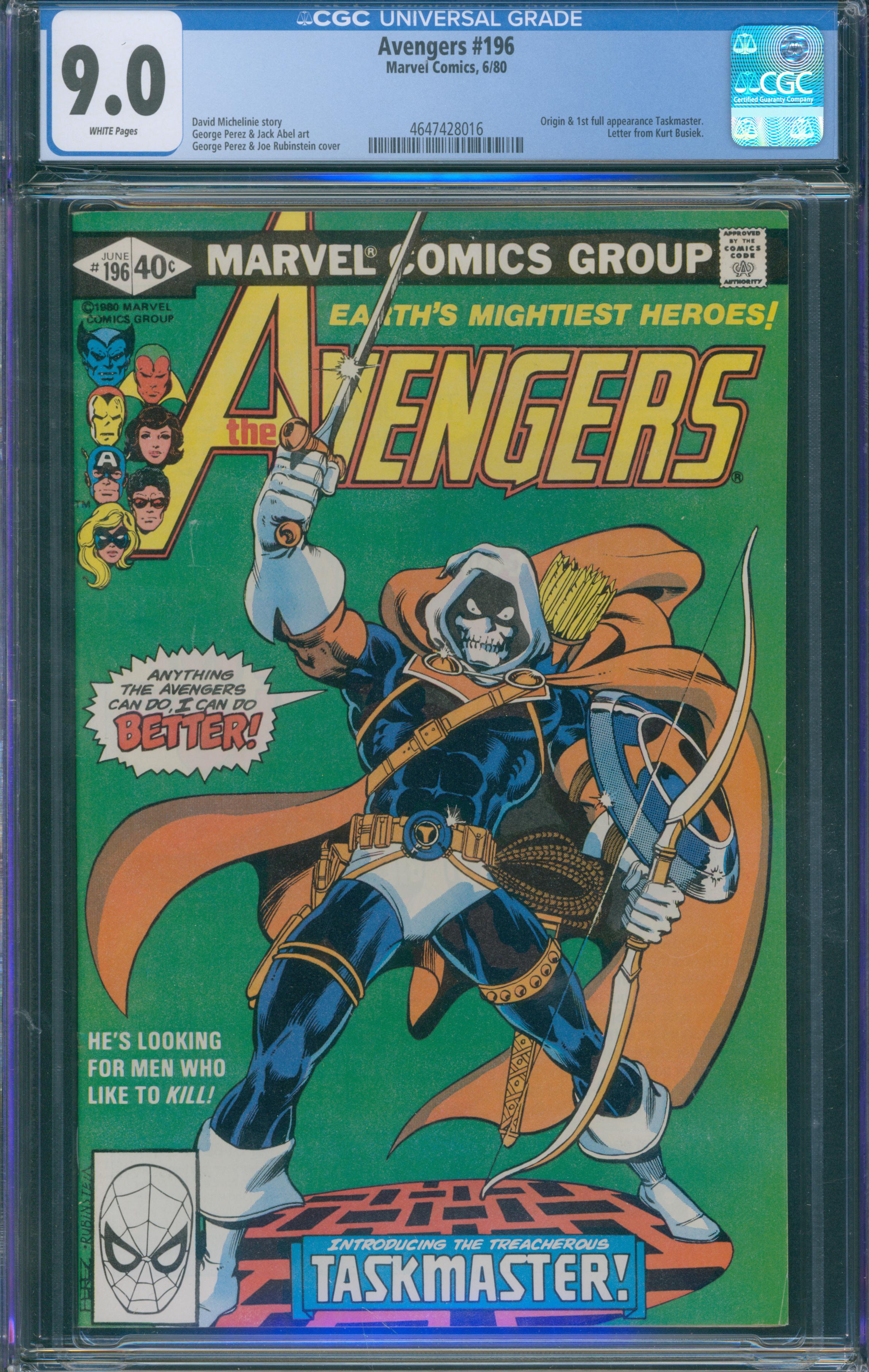 Avengers #196