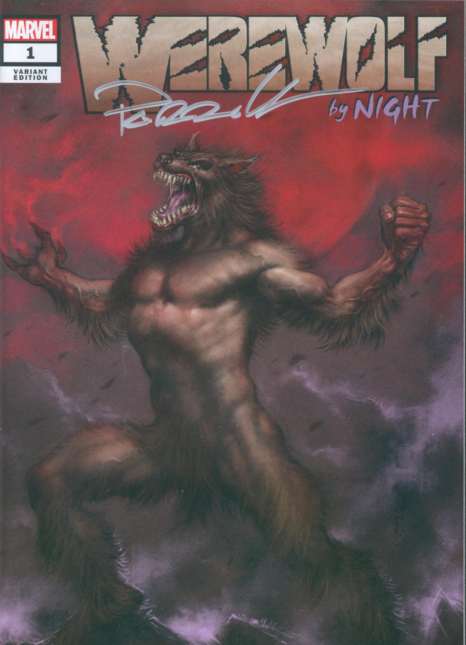 Werewolf by Night #1 | unterschrieben von Lucio Parrillo