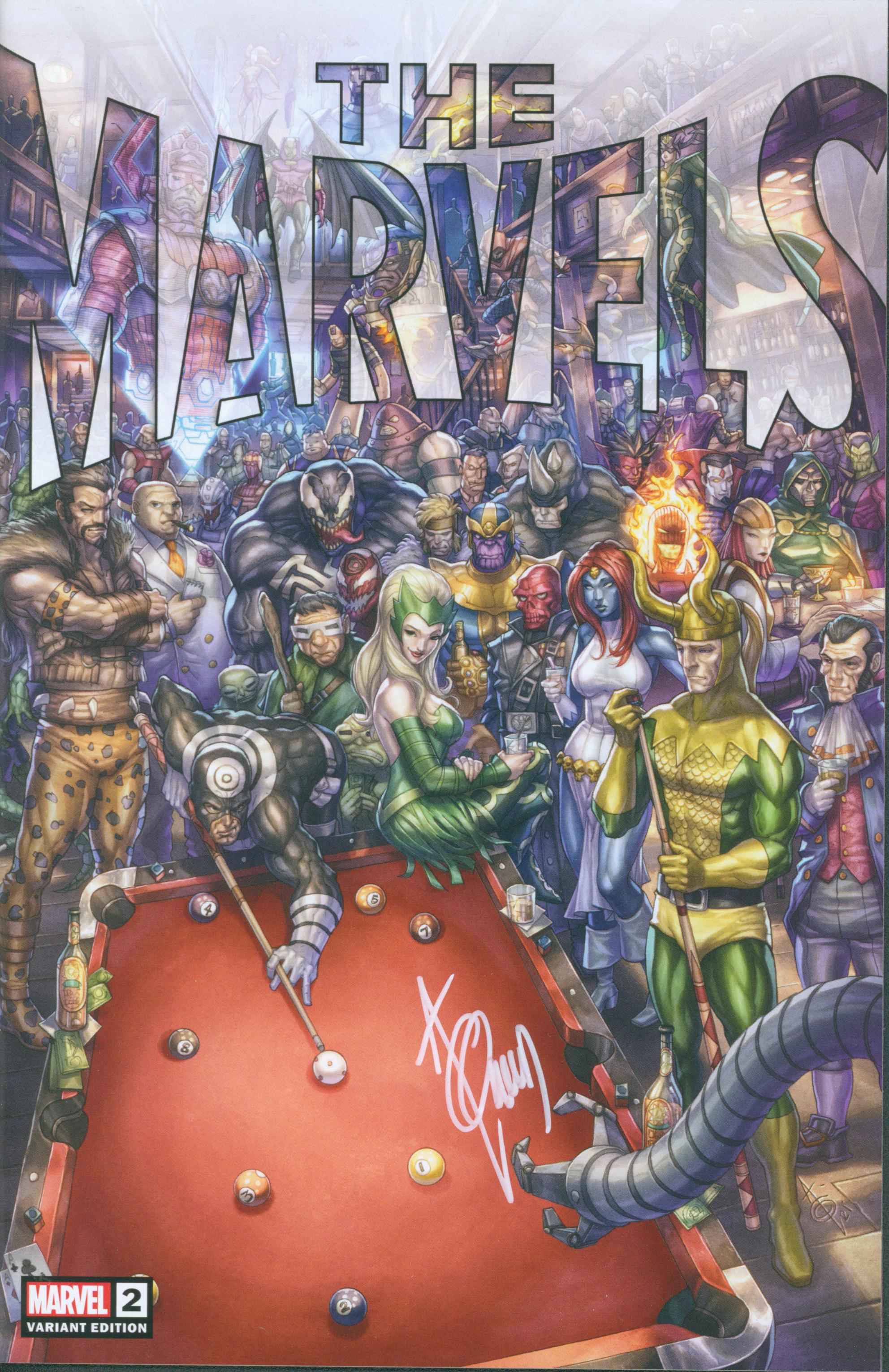 The Marvels #2 | unterschrieben von Alan Quah