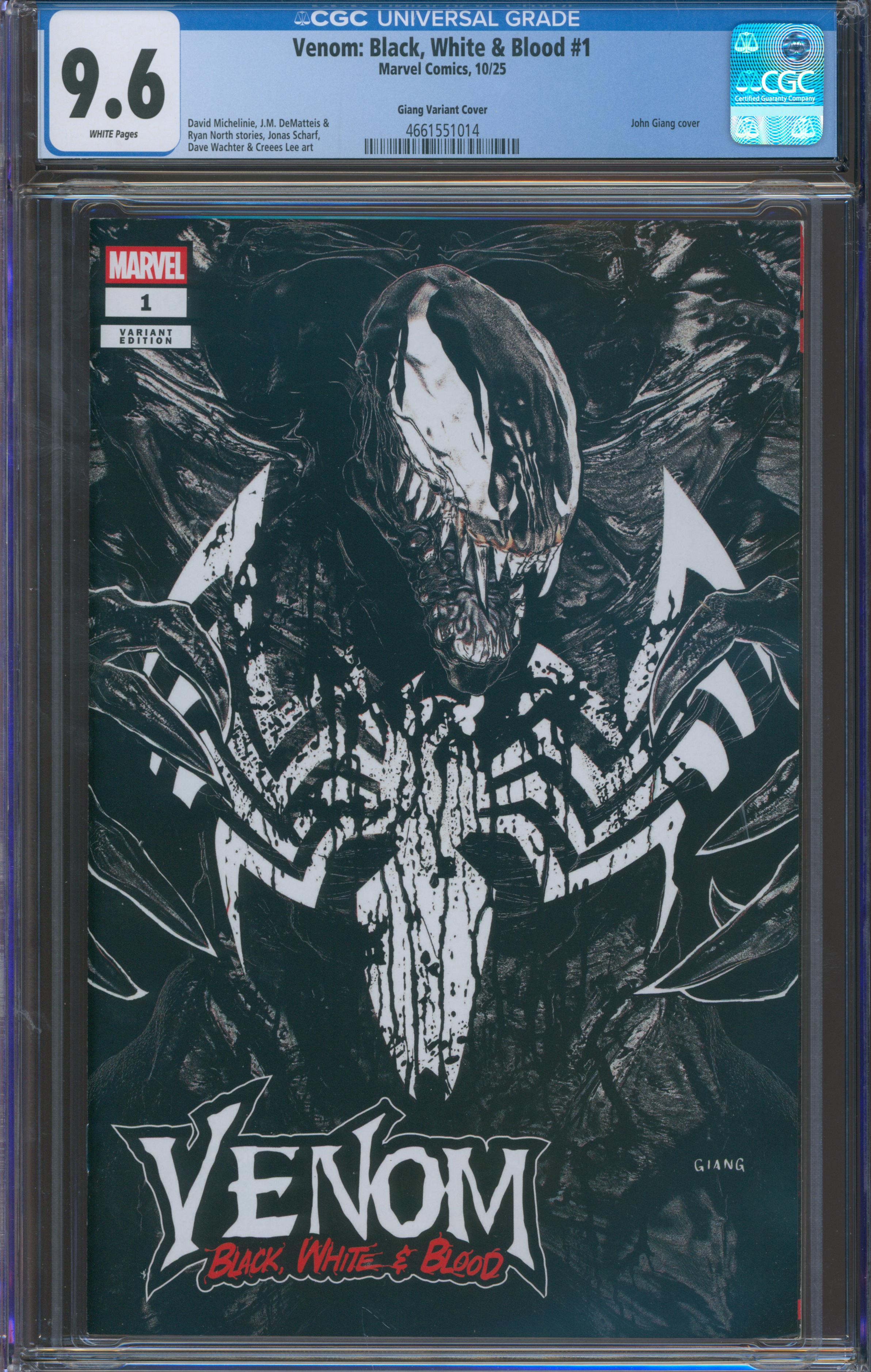 Venom: Black, White & Blood #1