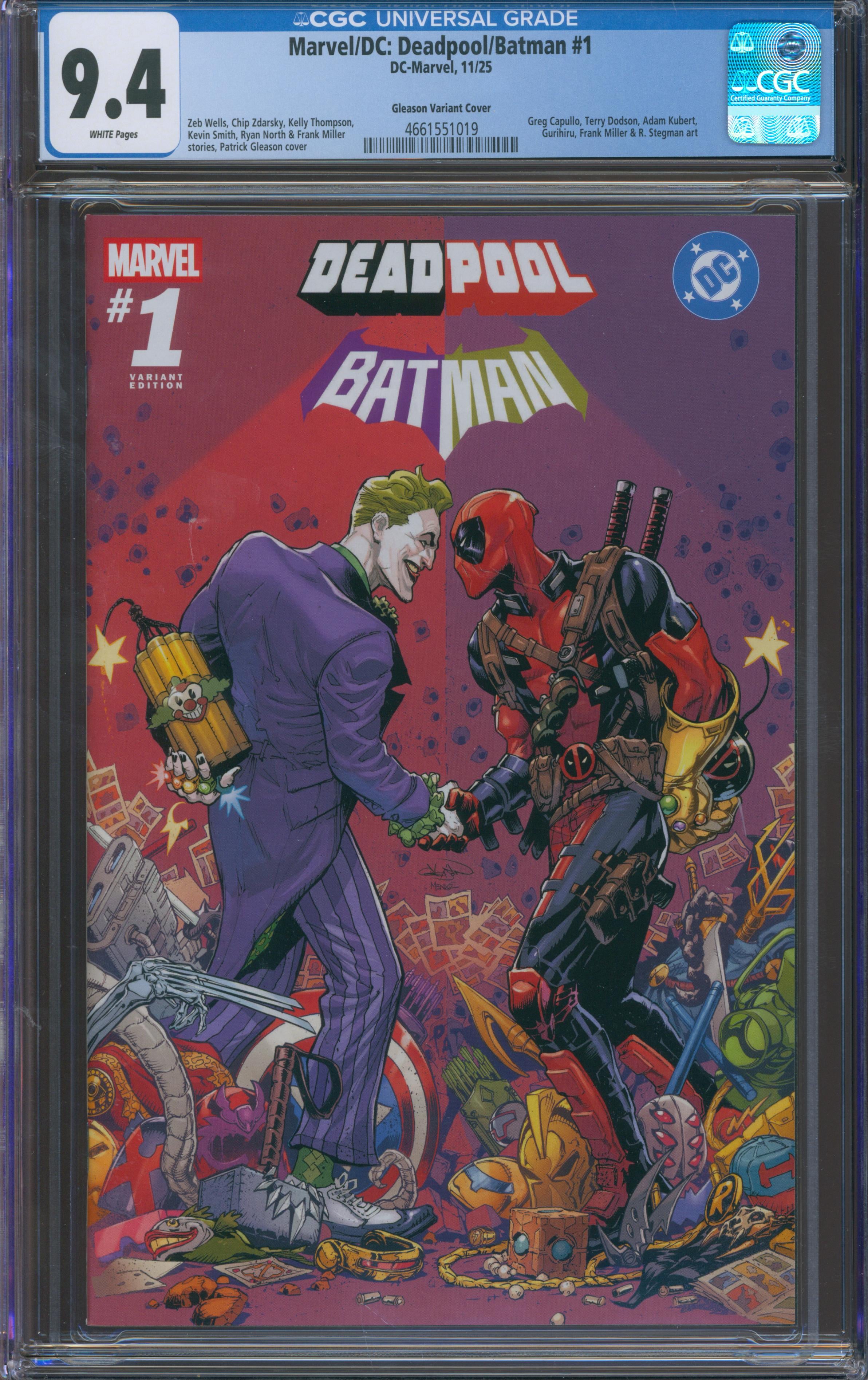 Marvel/DC: Deadpool/Batman #1