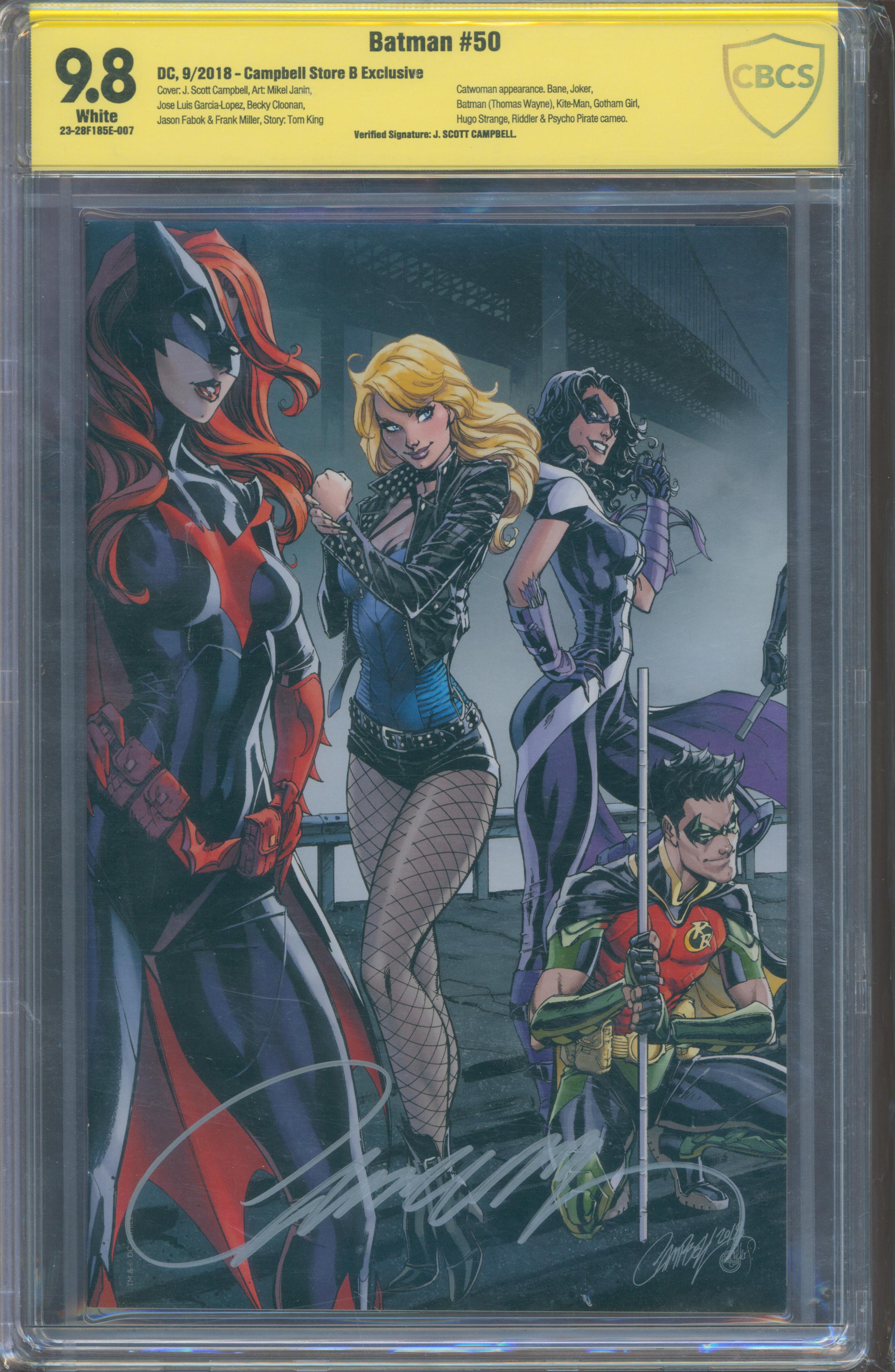 Batman #50 | Unterschrieben von Campbell