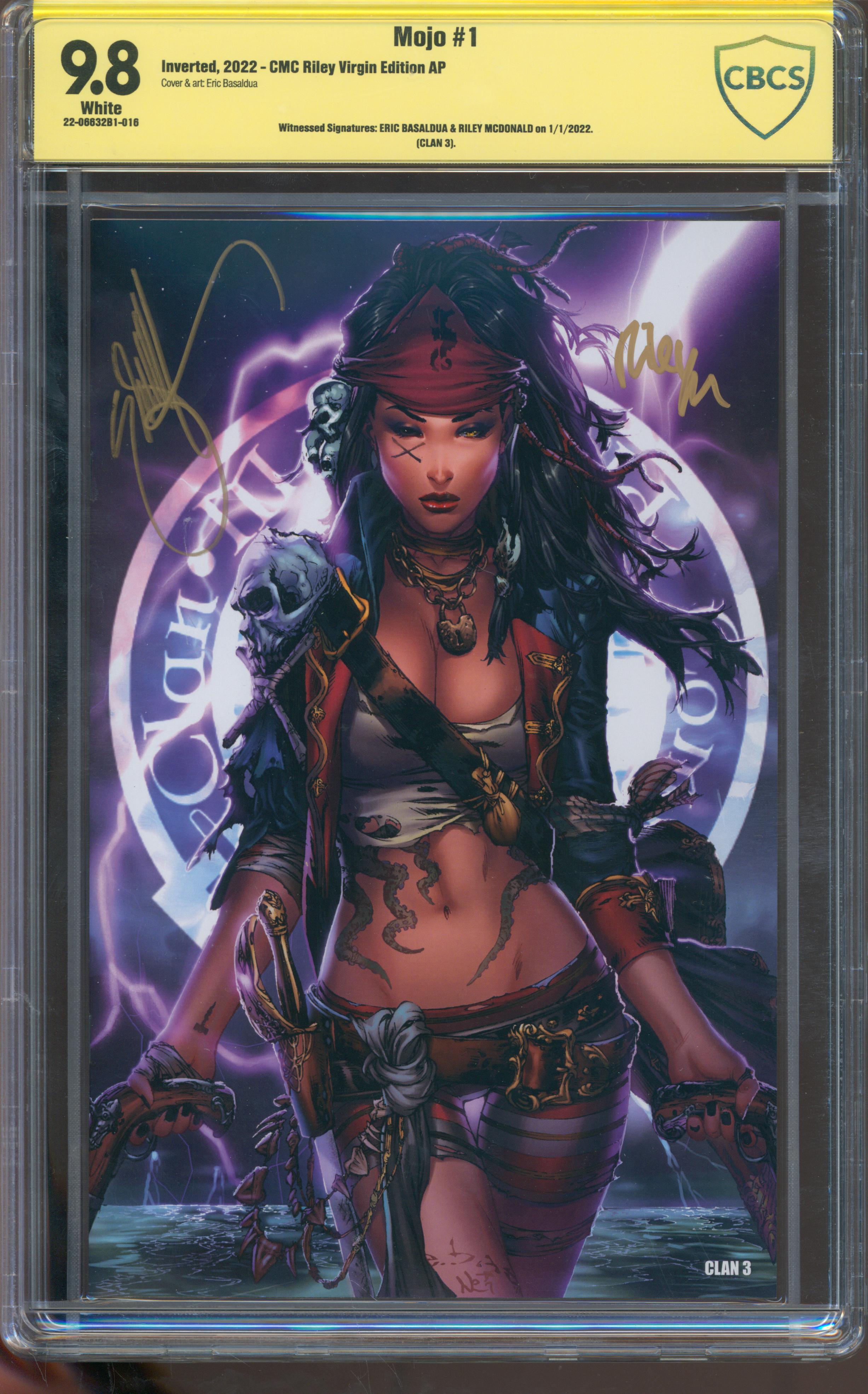 Mojo #1 | Unterschrieben Eric Basaldua & Riley McDonald