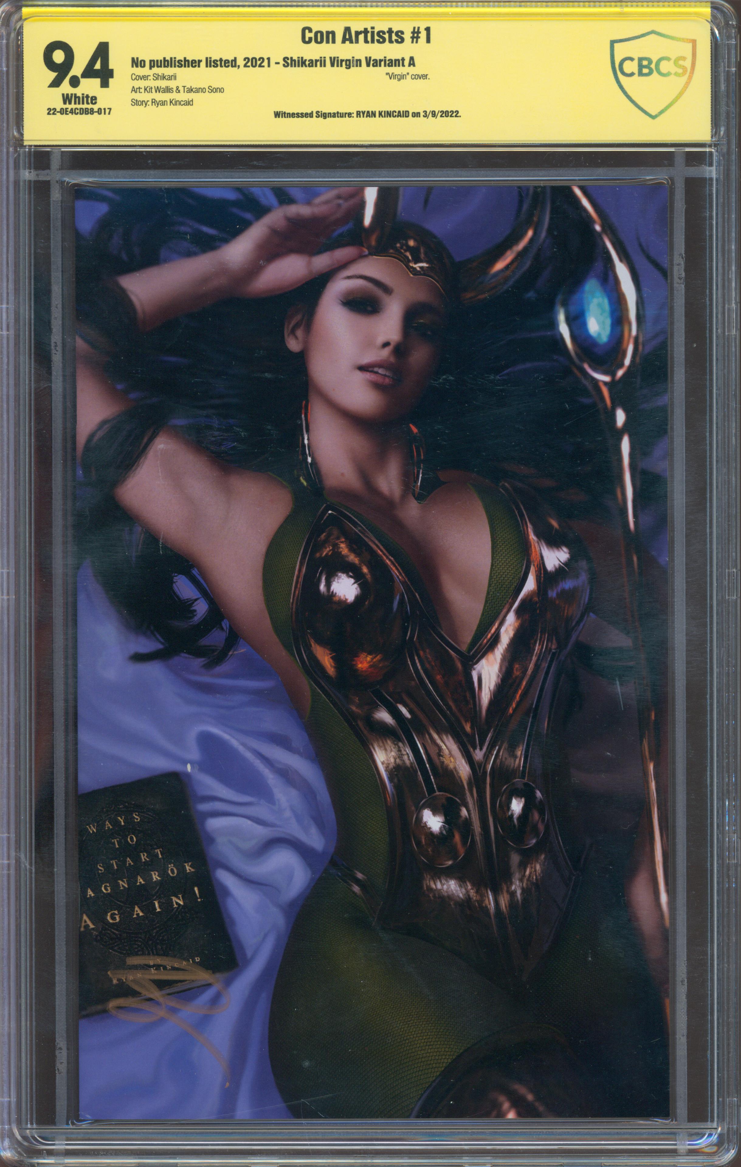 Con Artists #1 | Unterschrieben Ryan Kincaid