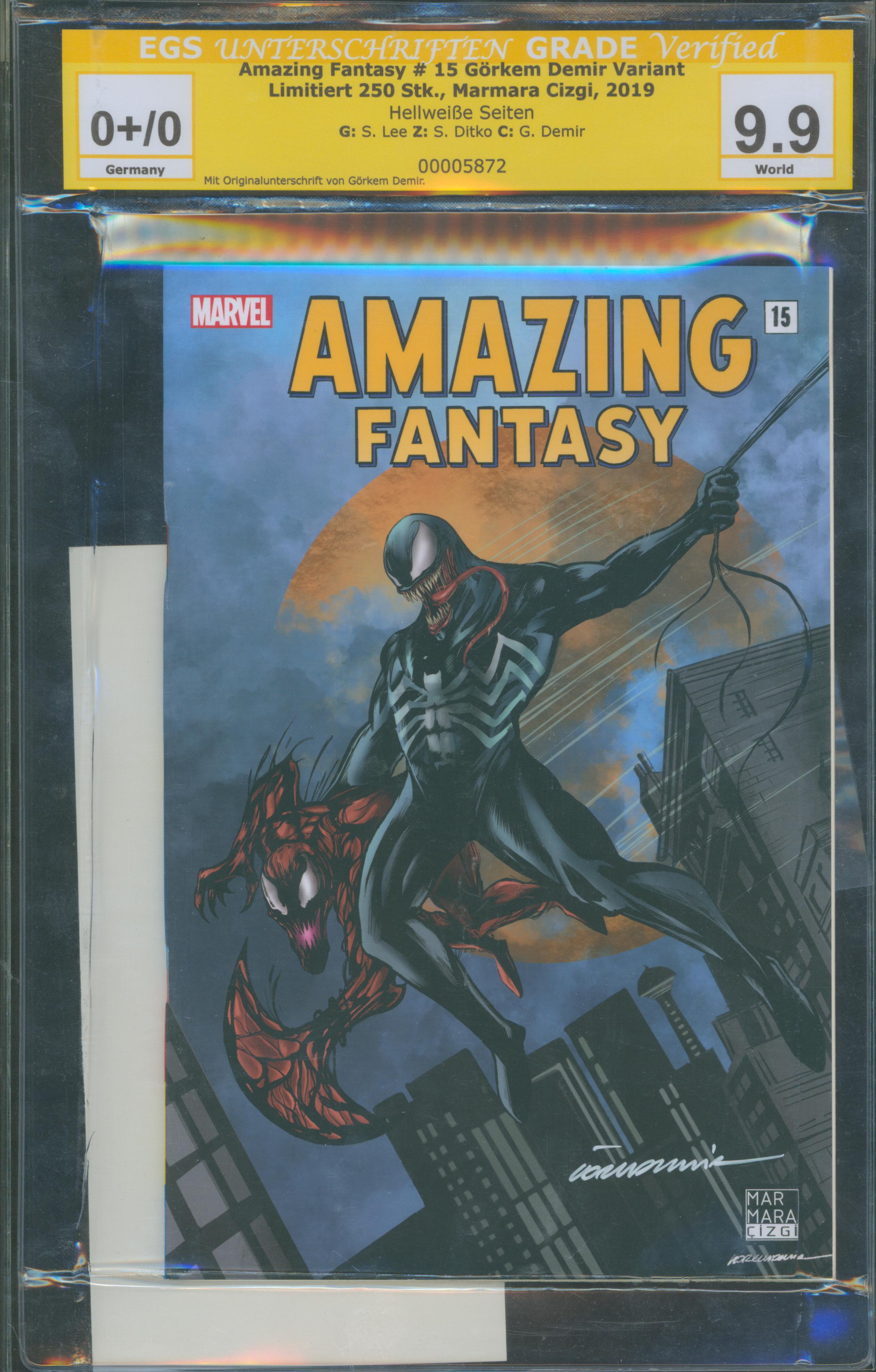 Amazinf Fantasy #15 | Unterschrieben von Görkem Demir