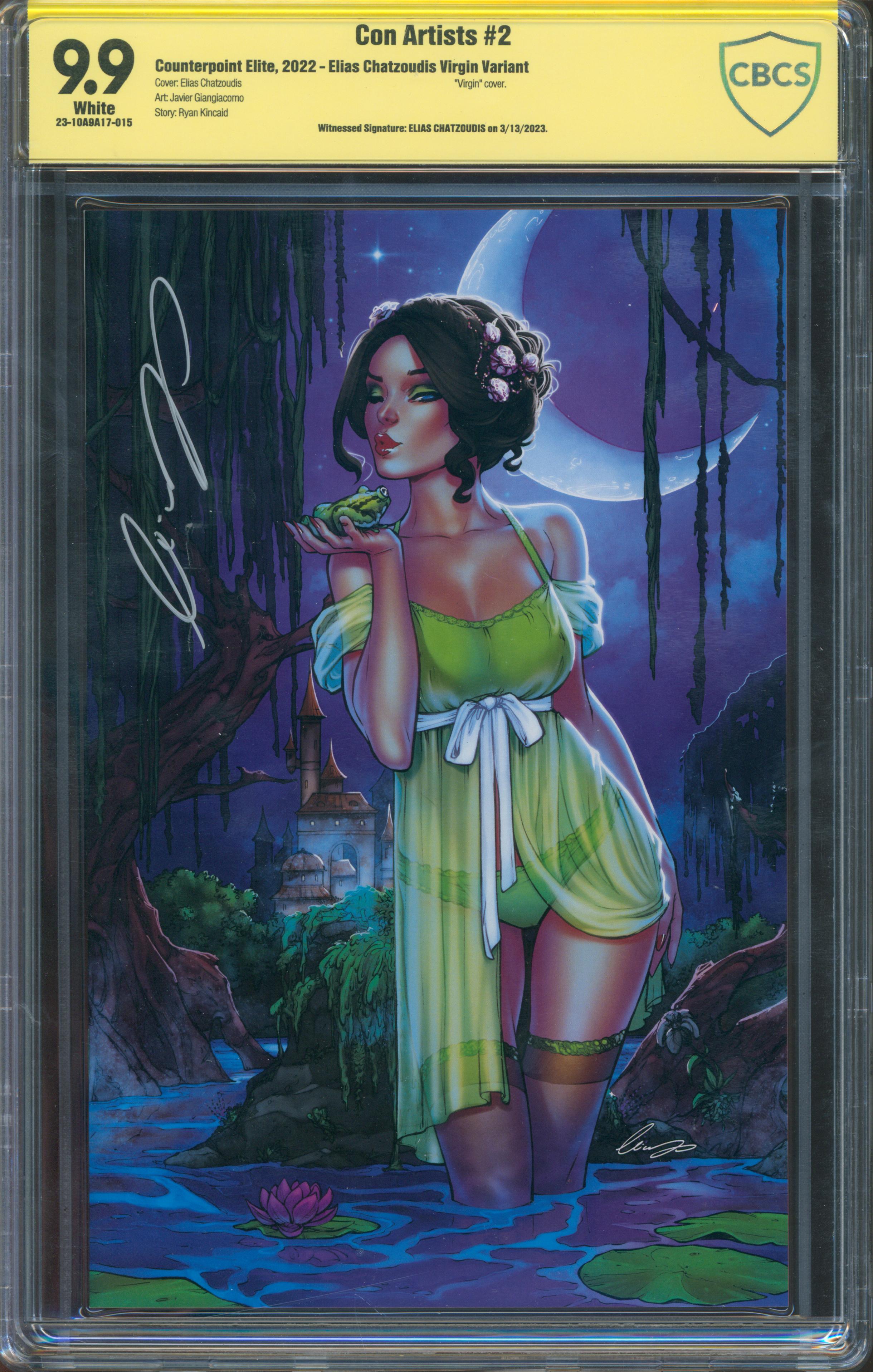 Con Artists #1 | Unterschrieben Elias Chatzoudis