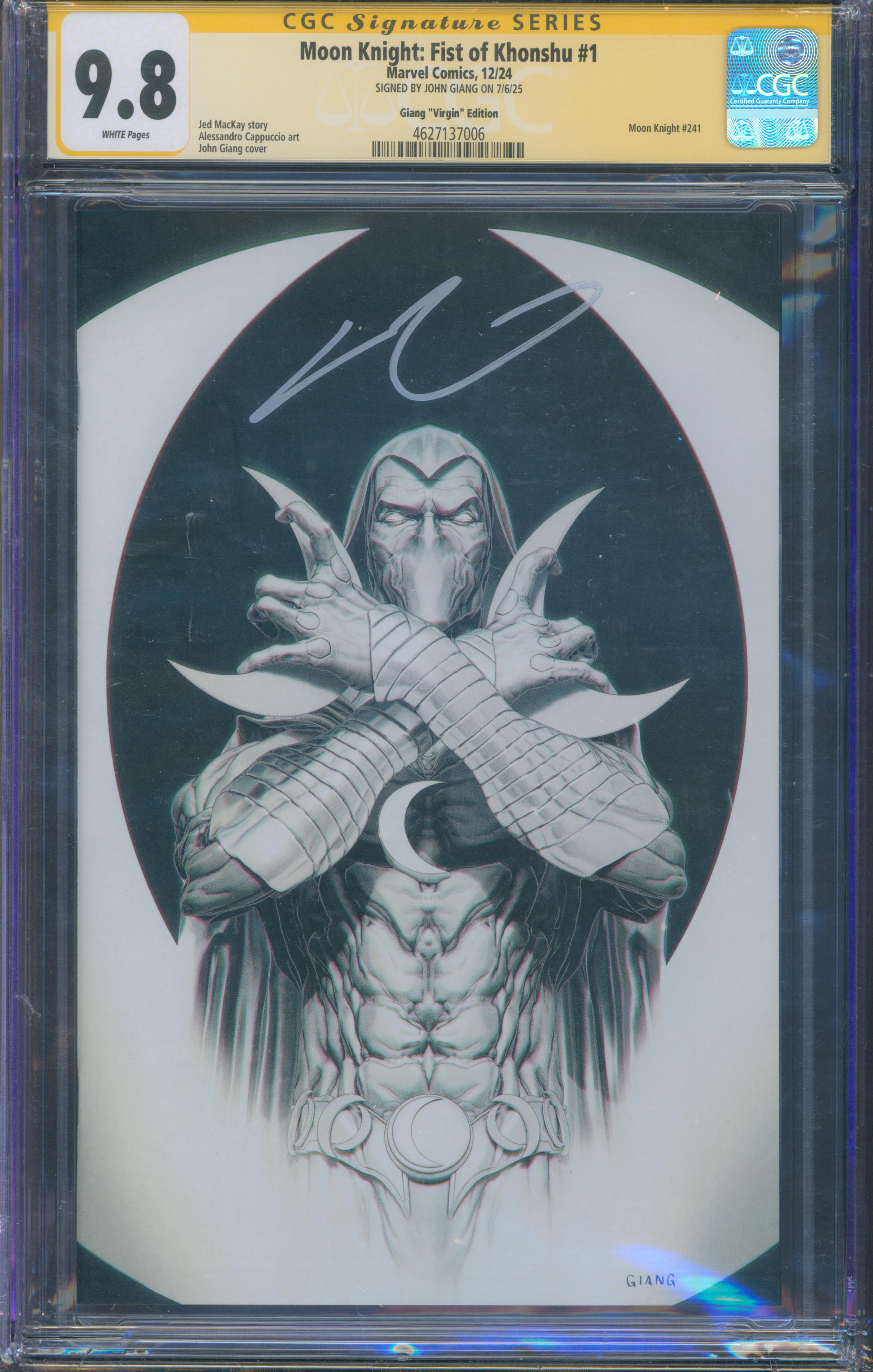 Moon Knight #1 | Unterschrieben von John Giang