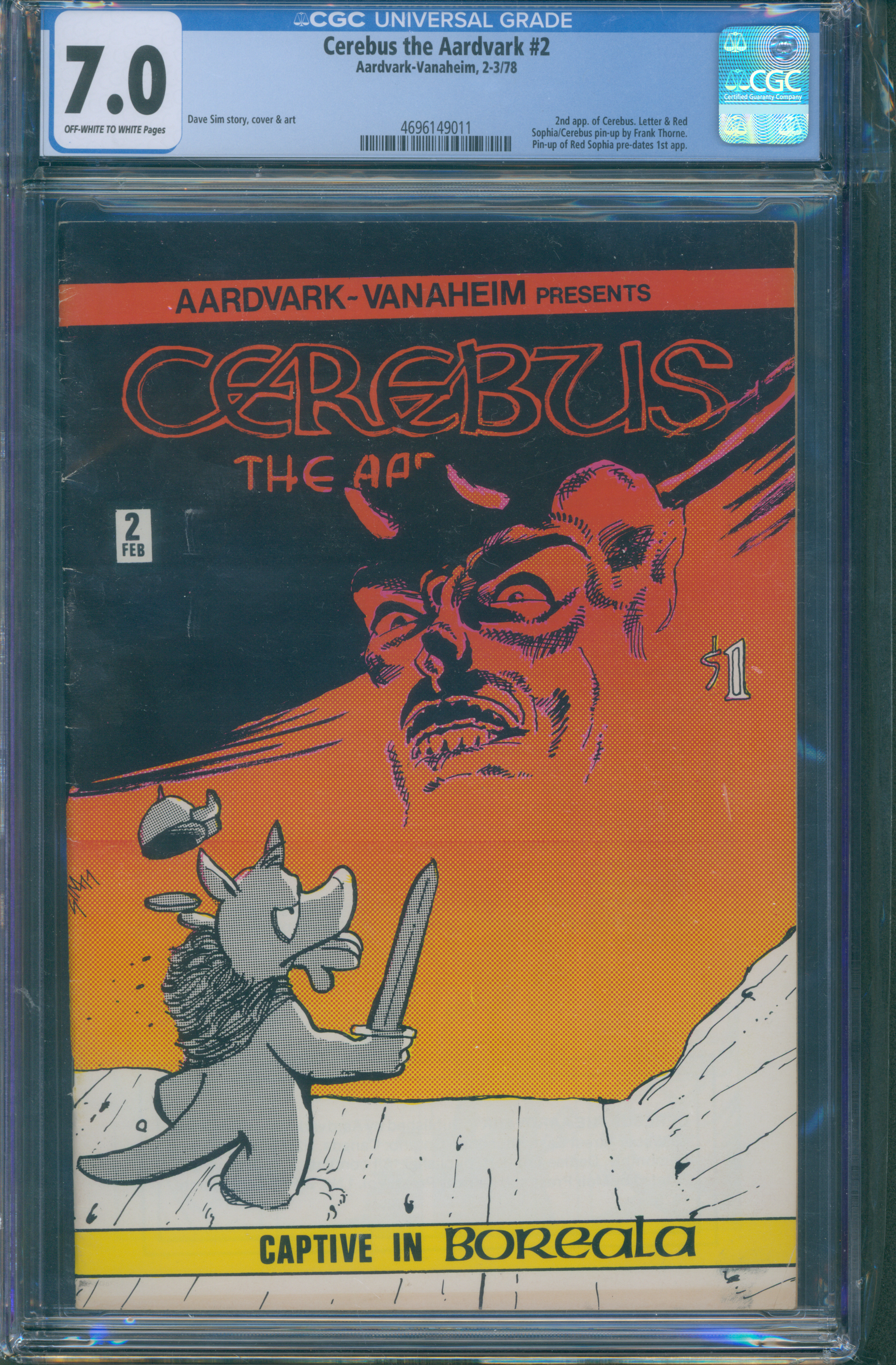 Cerebus the Aardvark #2