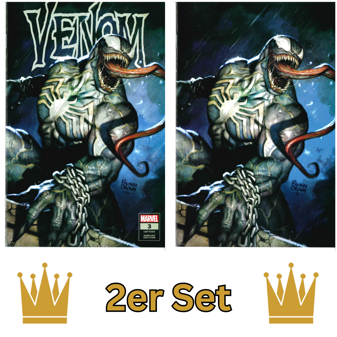 Venom #3 616 Variant & Virgin