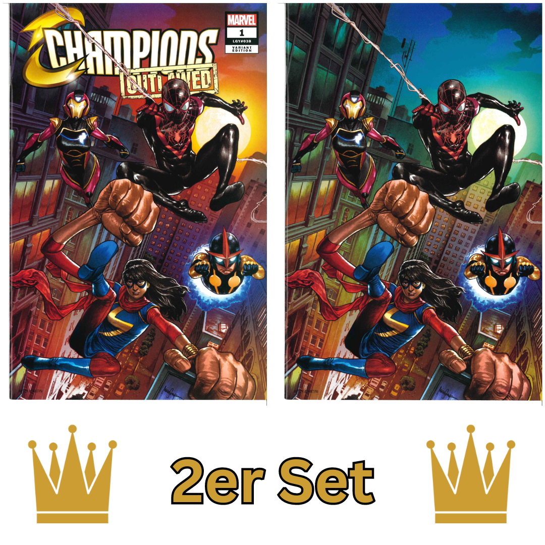 Champions #1 Mico Suayan Variant & Virgin Variant