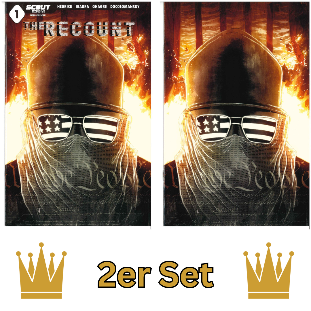 The Recount #1 Templesmith Virgin Variant & Trade Dress