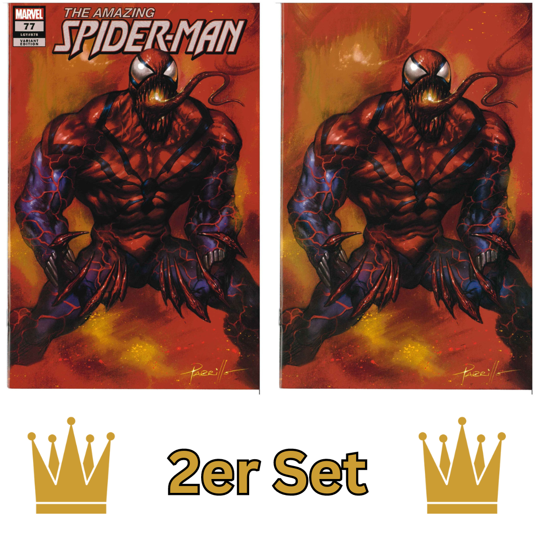 Amazing Spider-Man #77 Lucio Parrillo Carnage & BTC Variant