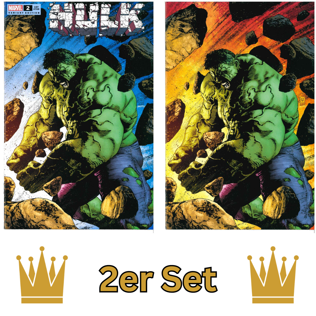 Hulk #2 Giangiordano Variant & Virgin Cover