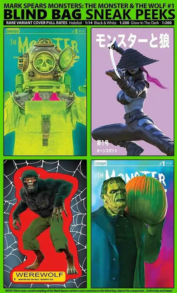 Mark Spears Monsters and the Wolf - Blind Bag