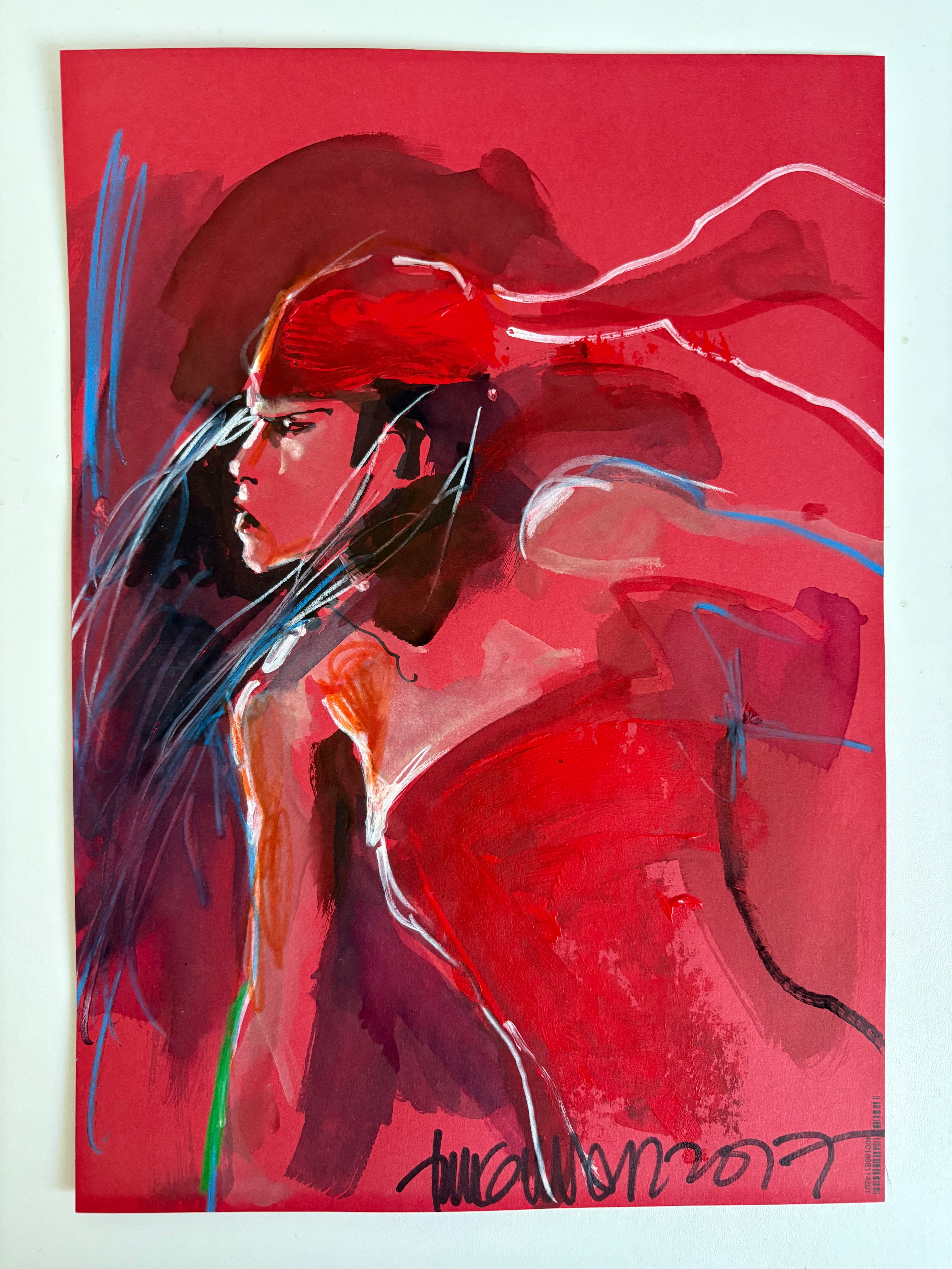 Timo Würz - Elektra - Original Art