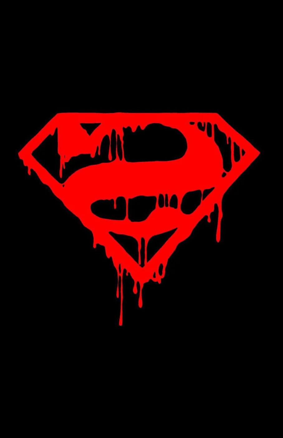 Superman #4 - Virgin ''Bloody Logo'' Foil