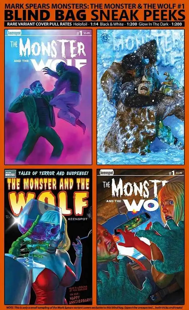 Mark Spears Monsters and the Wolf - Blind Bag