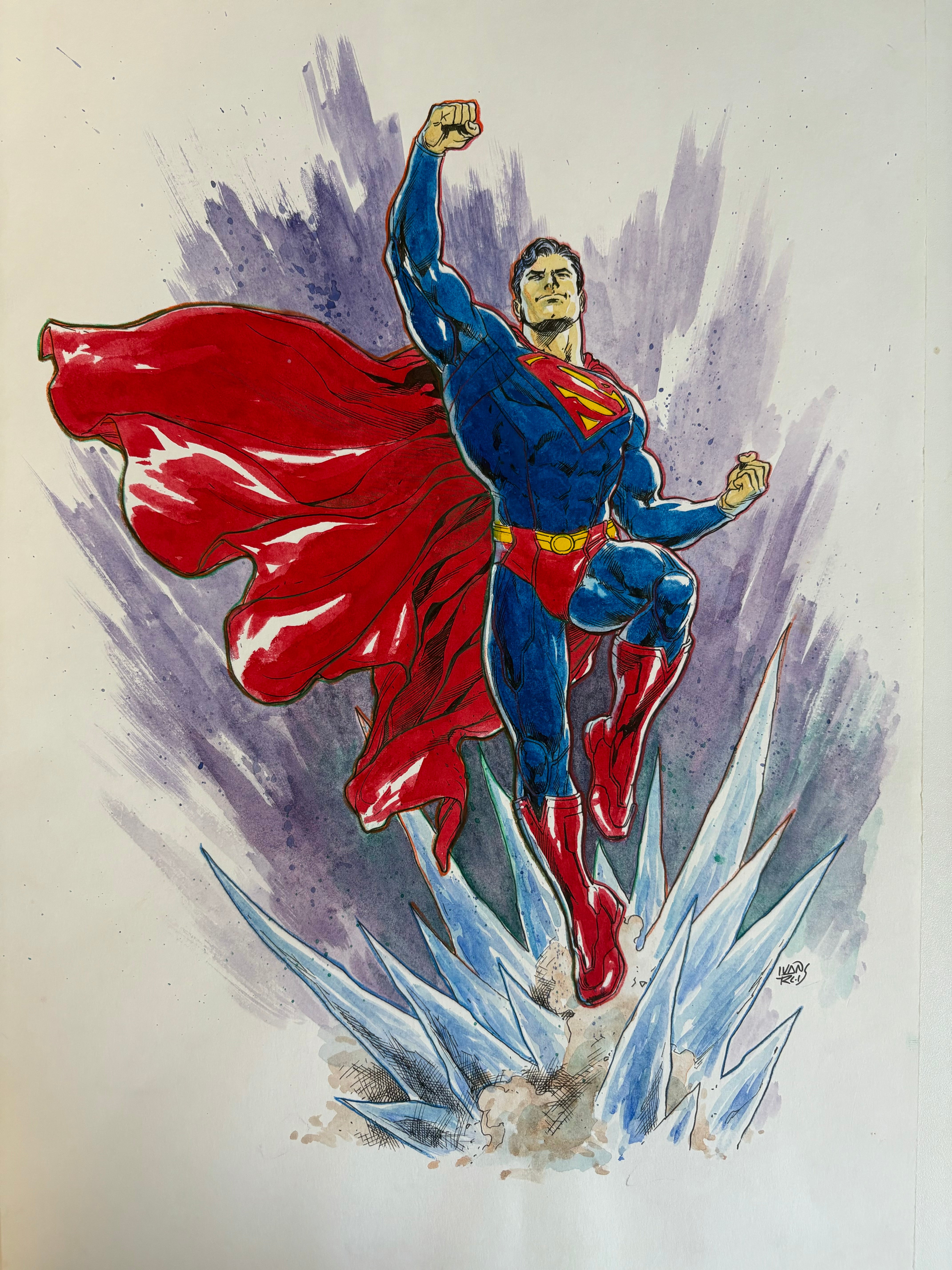 Ivan Reis - Superman - Original Art