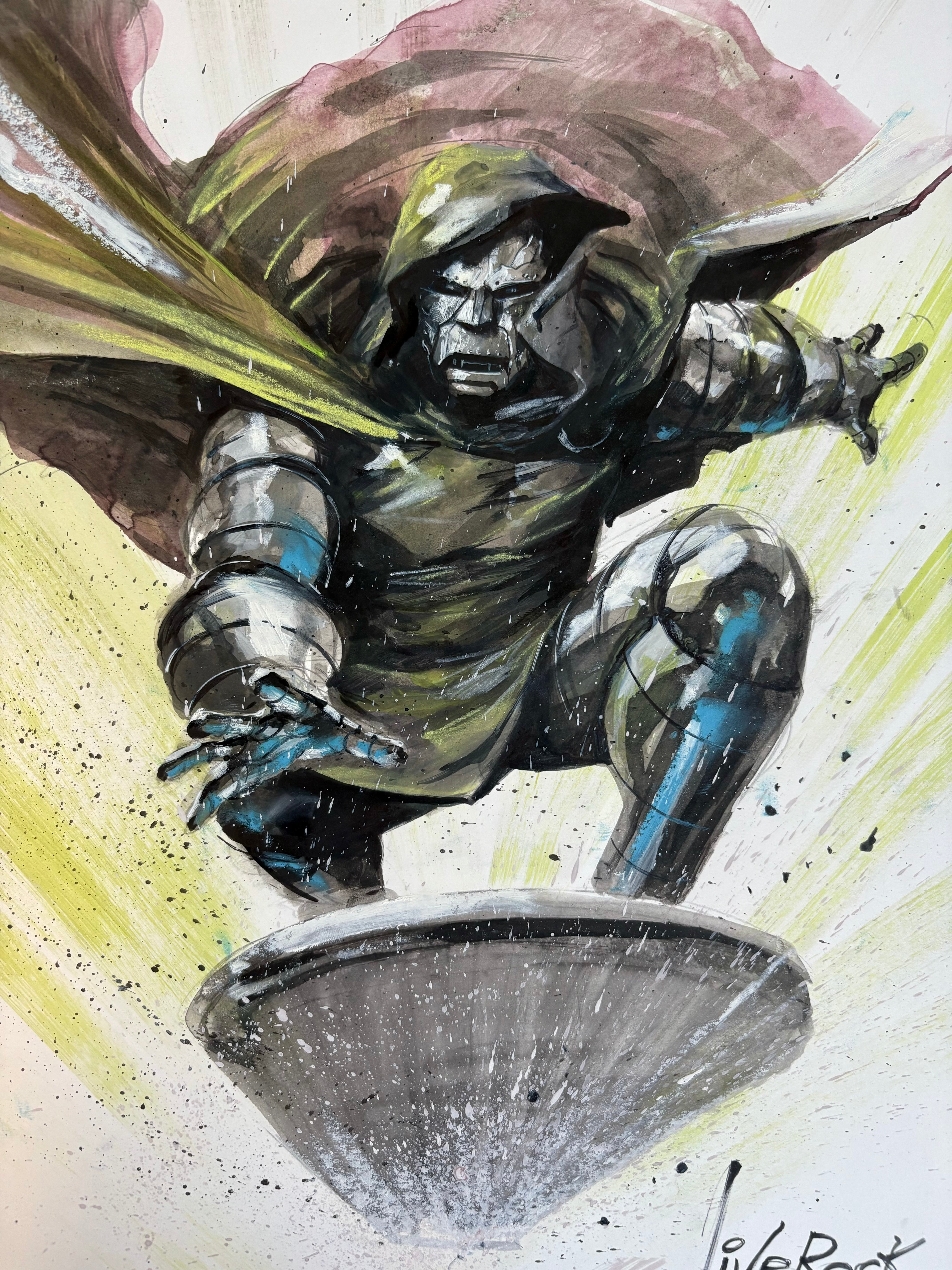 Francesco Mattina - Dr. Doom - Original Art