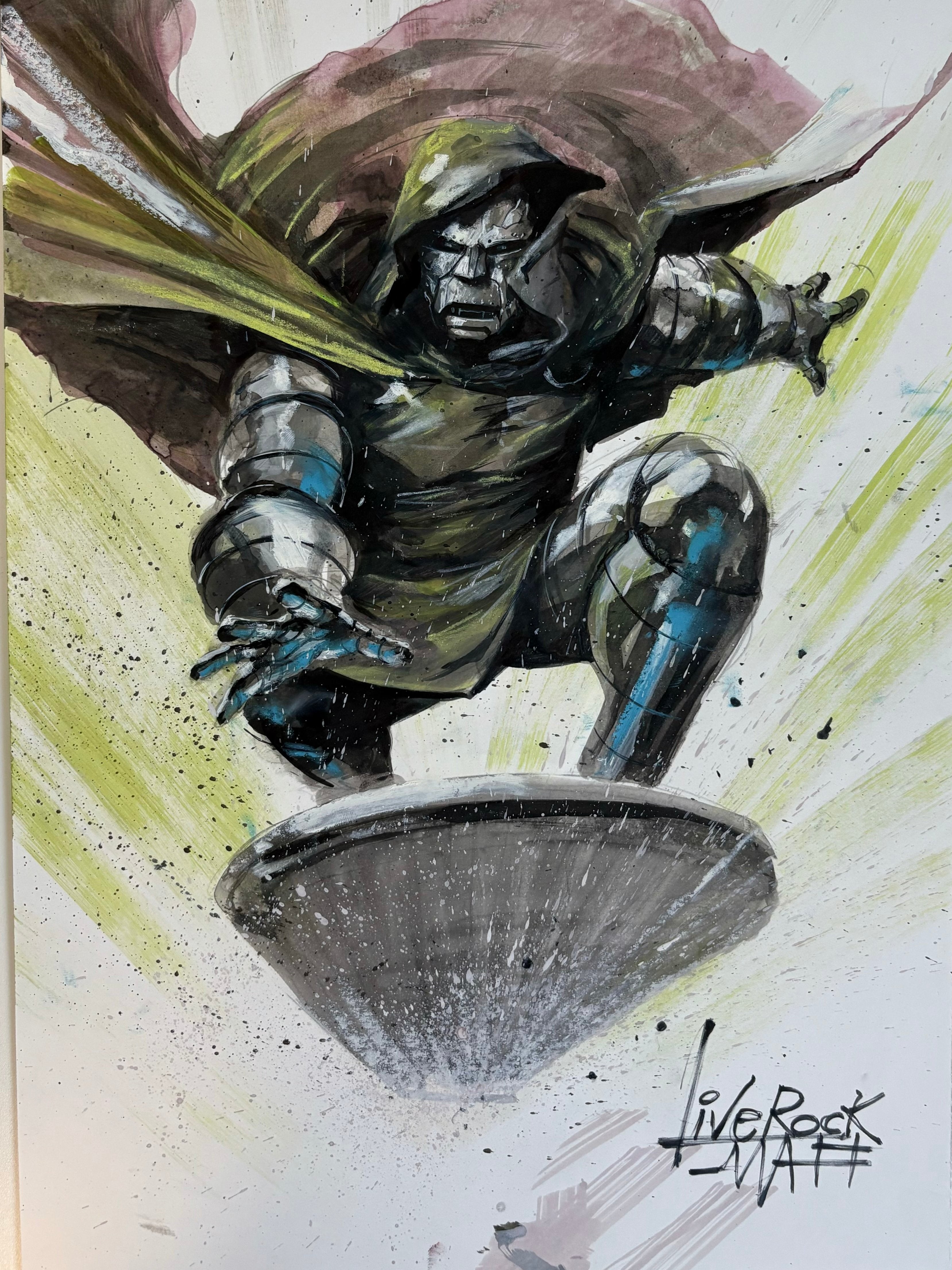 Francesco Mattina - Dr. Doom - Original Art