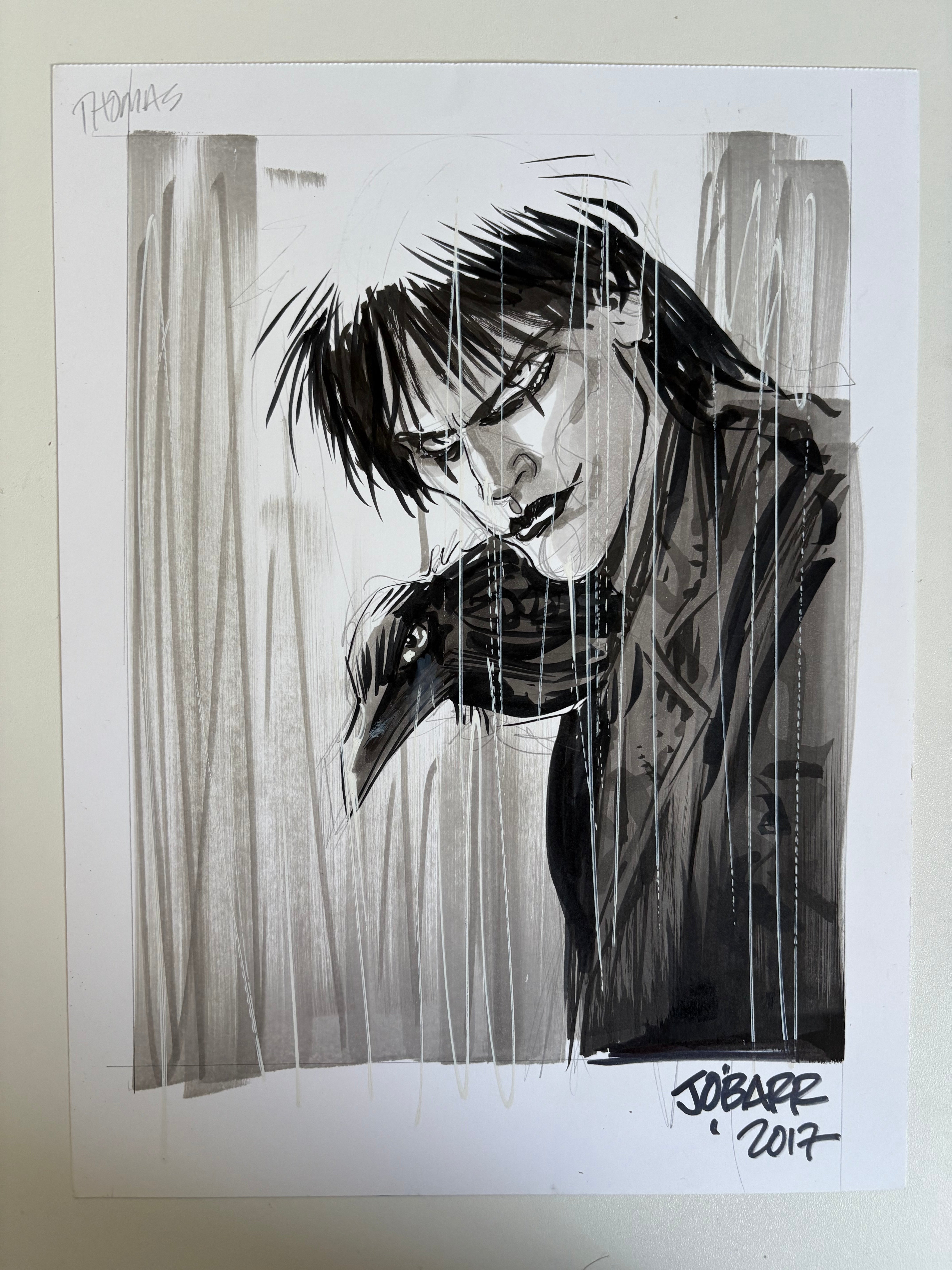 James O'Barr - Crow - Original Art