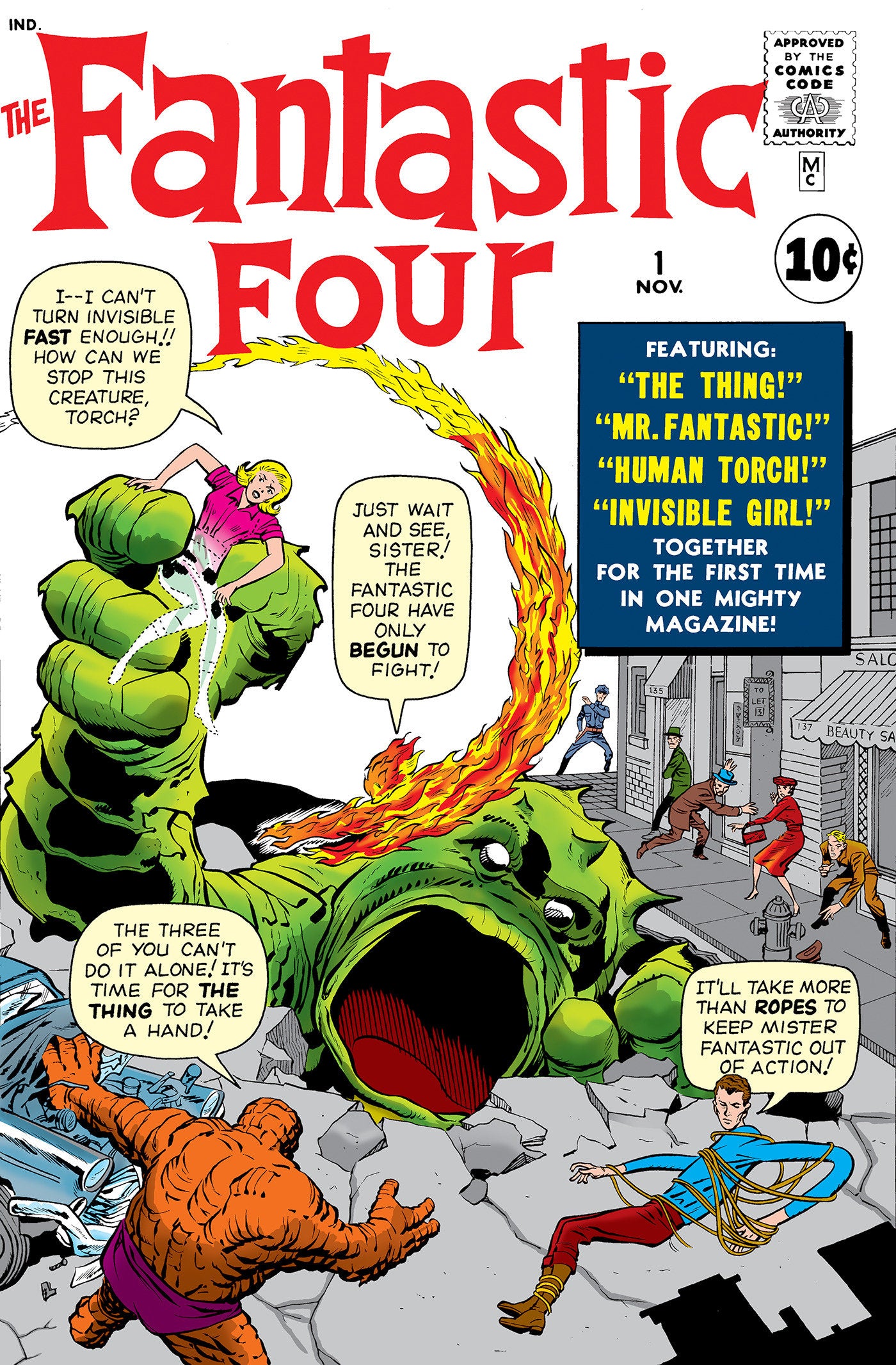 FANTASTIC FOUR #1 FACSIMILE EDITION [NEW PRINTING]