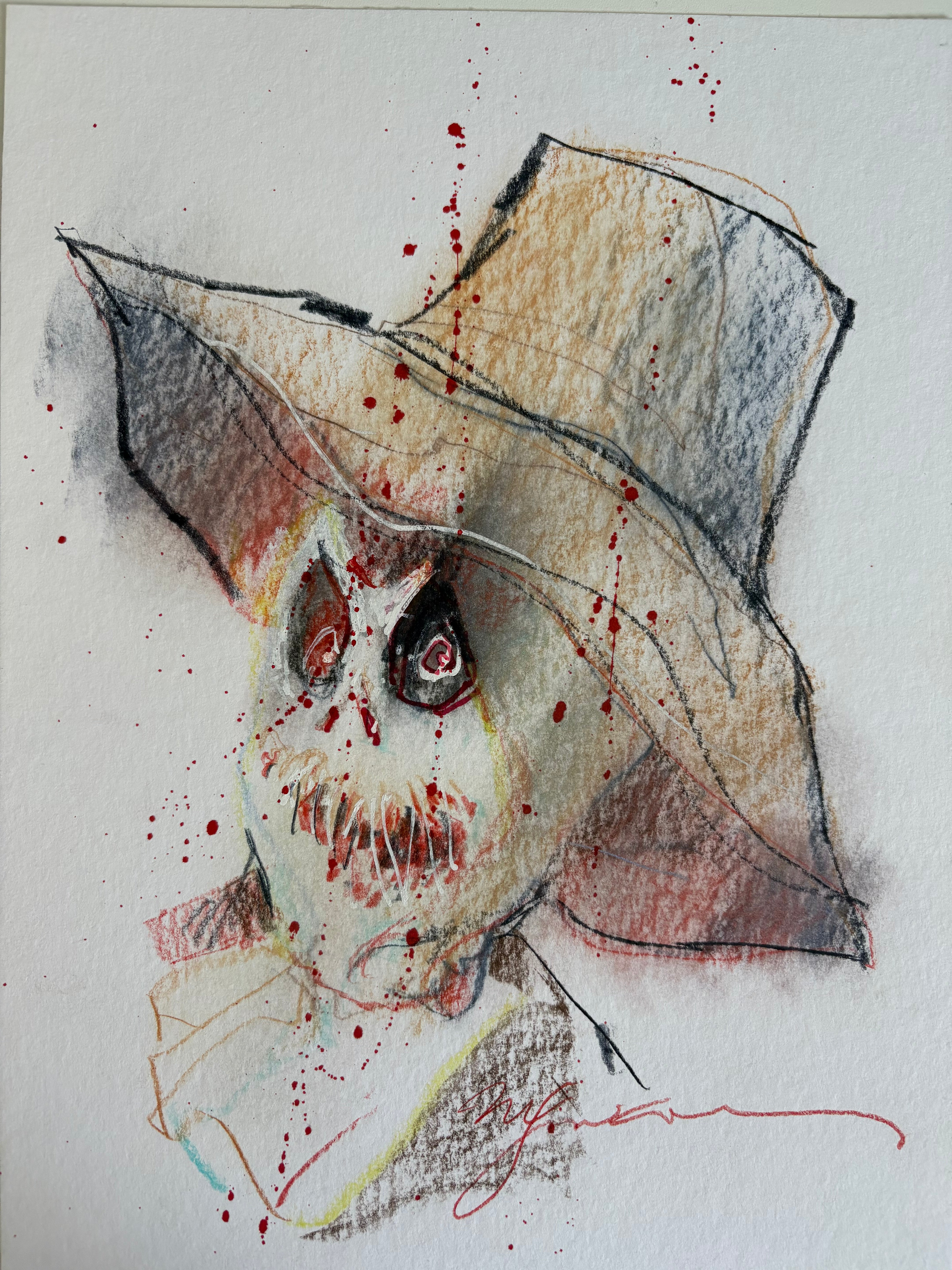 Bill Sienkiewicz - Scarecrow - Original Art