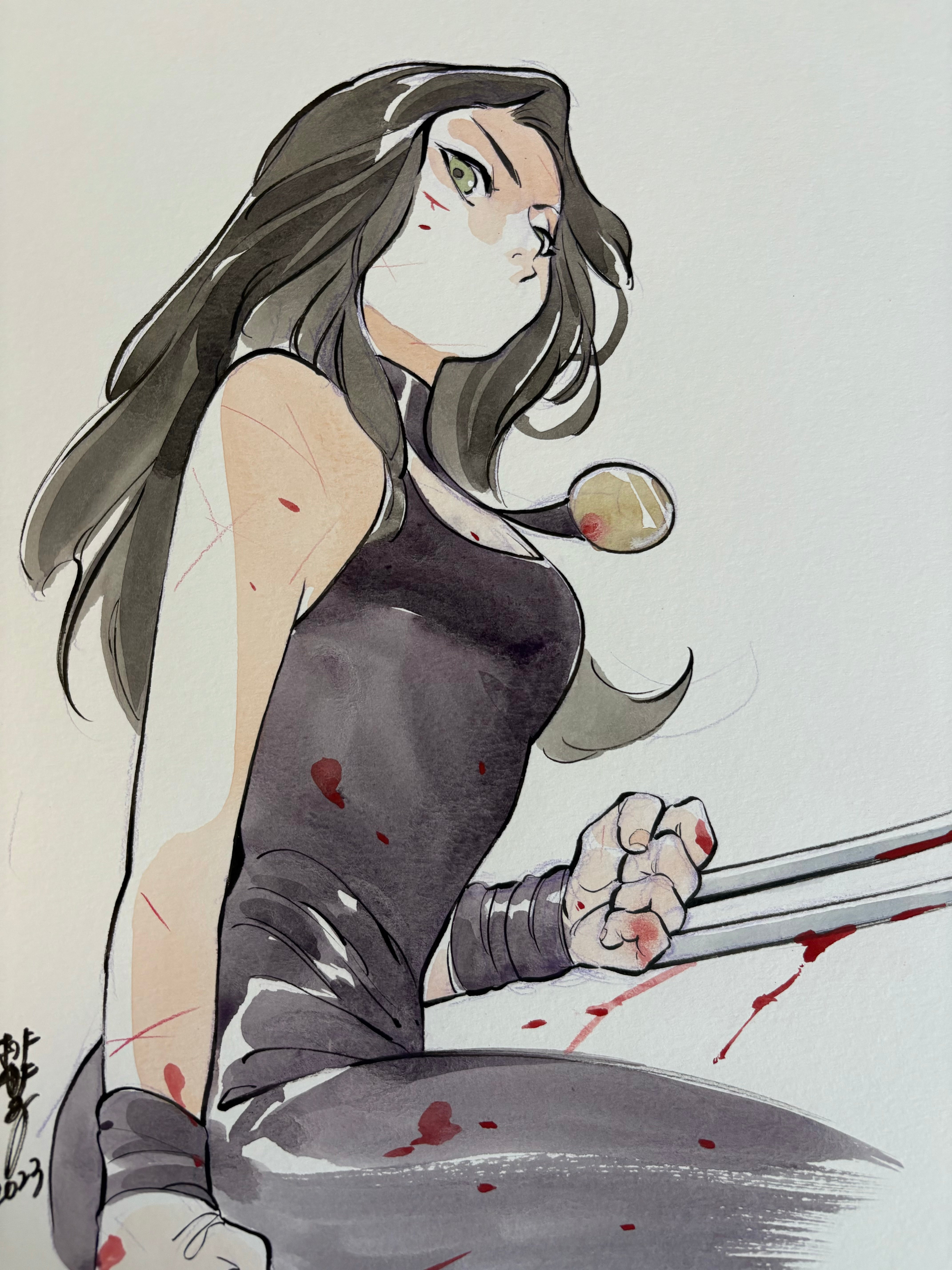 Peach Momoko - X-23 - Original Art