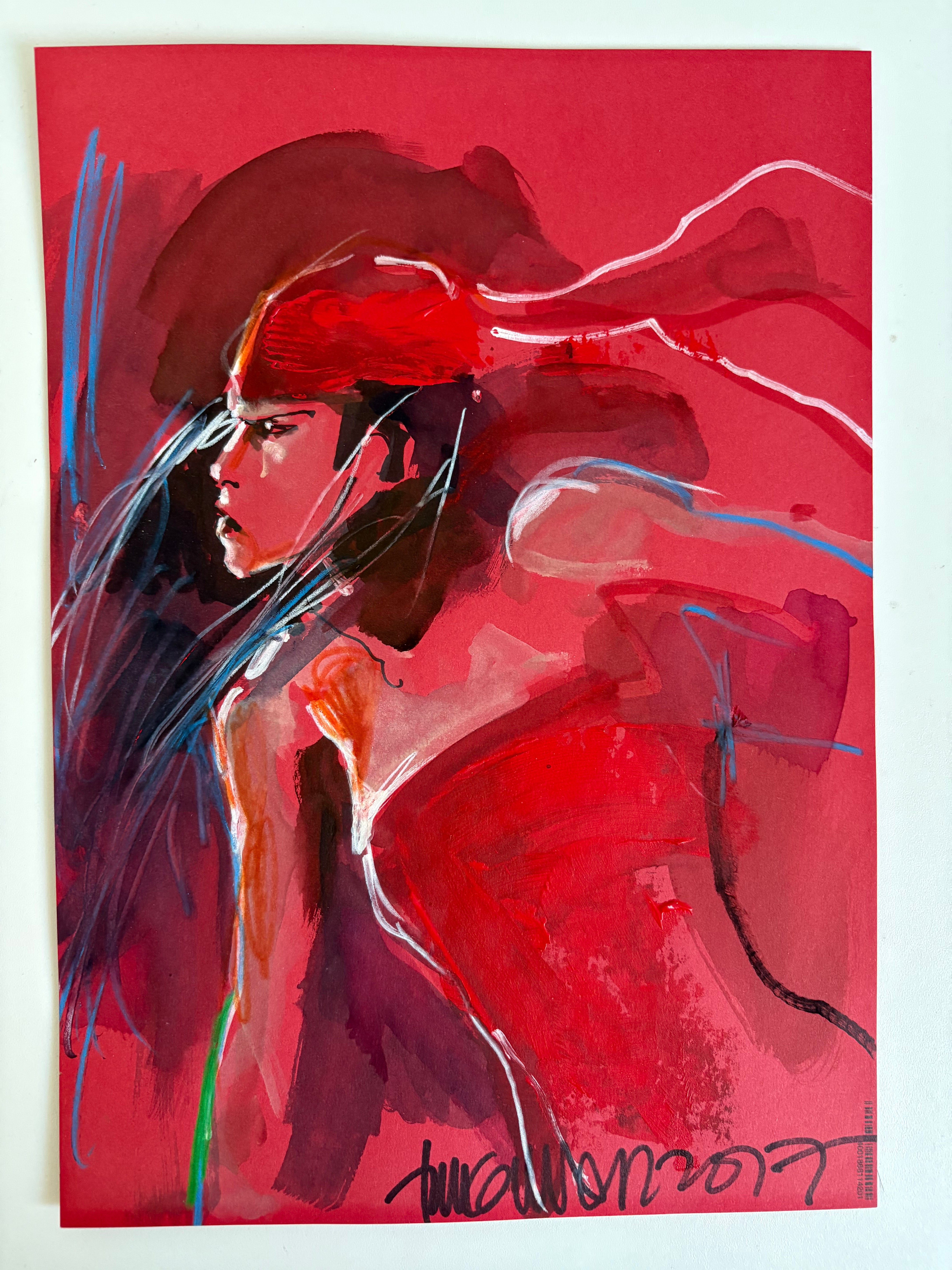 Timo Würz - Elektra - Original Art