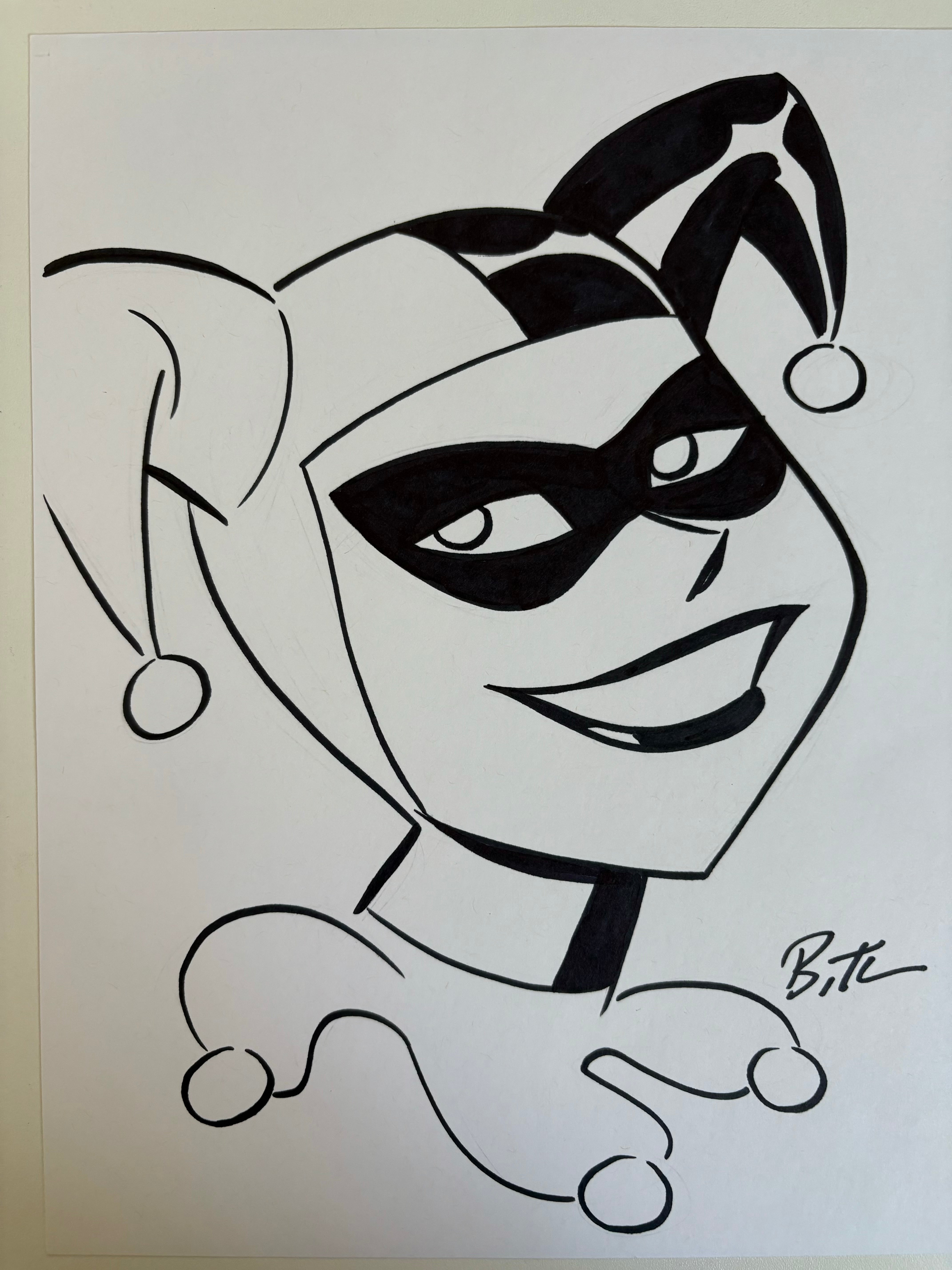 Bruce Timm - Harley Quinn - Original Art