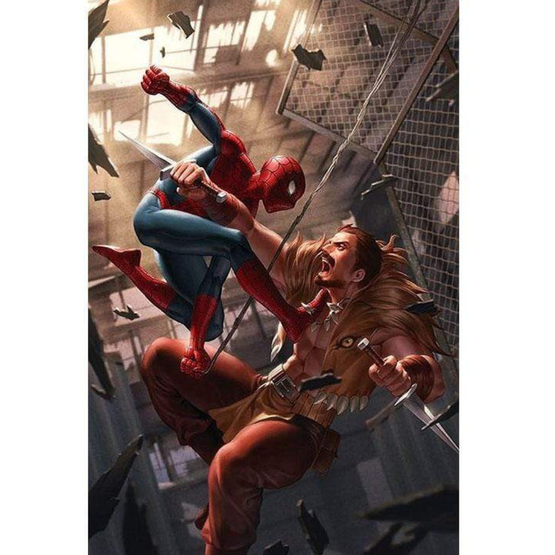 kraven-vs-spider-man-comic
