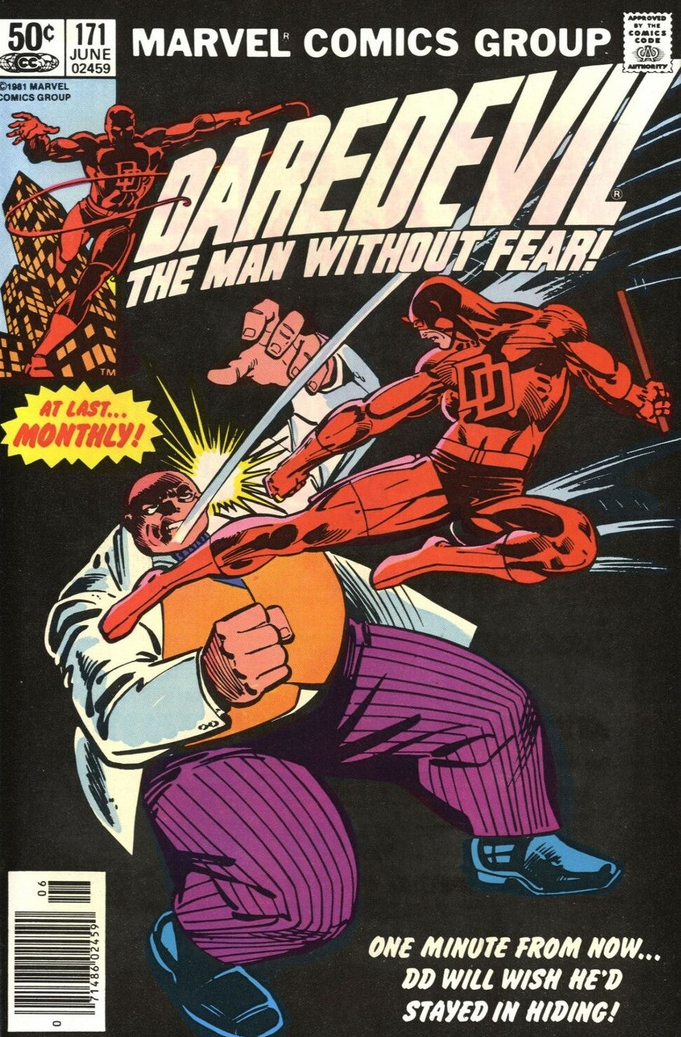 Daredevil #171 Newsstand