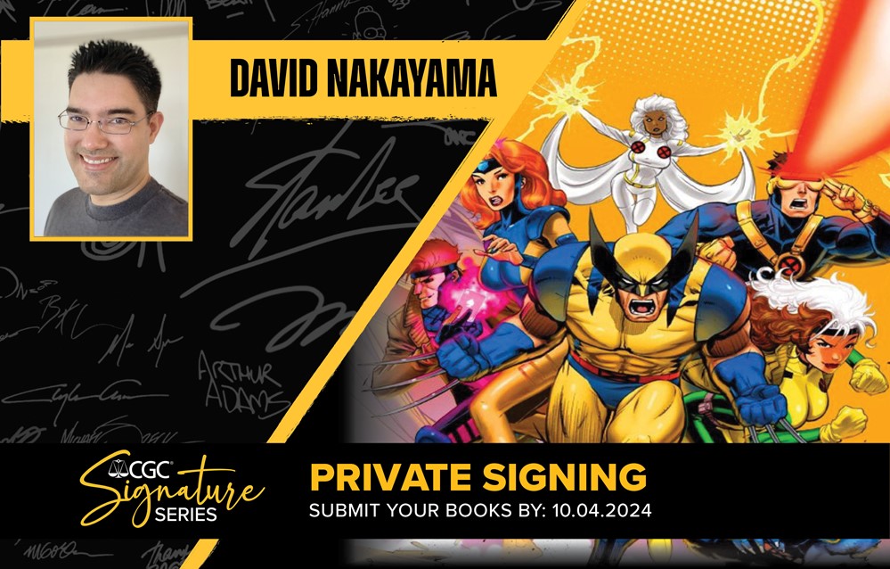 CGC Signature Series mit David Nakayama