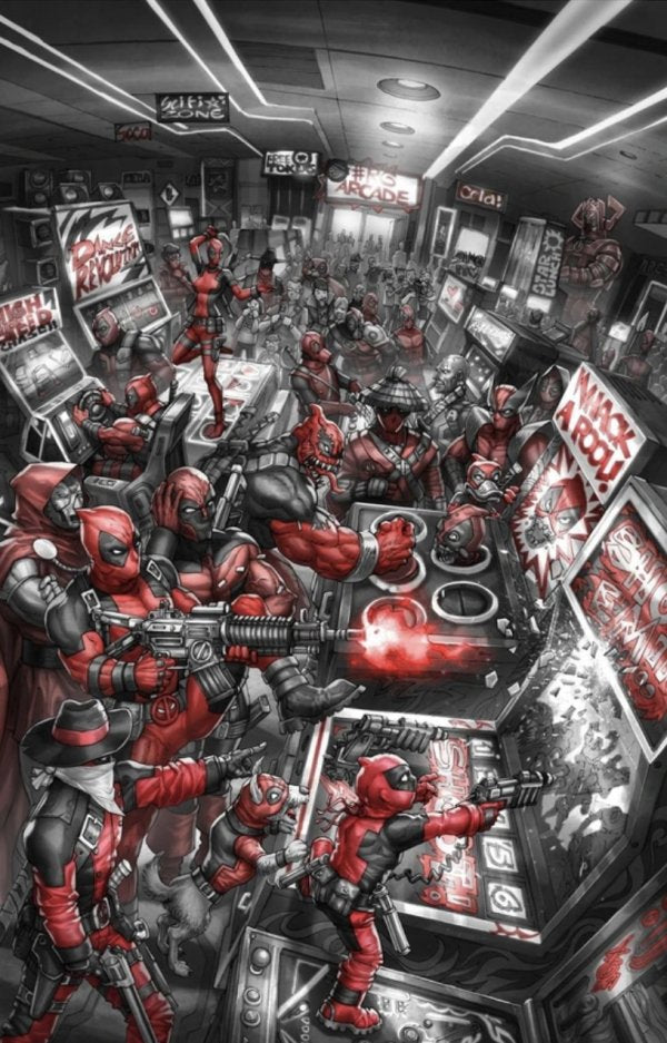 Deadpool: Black, White & Blood #1