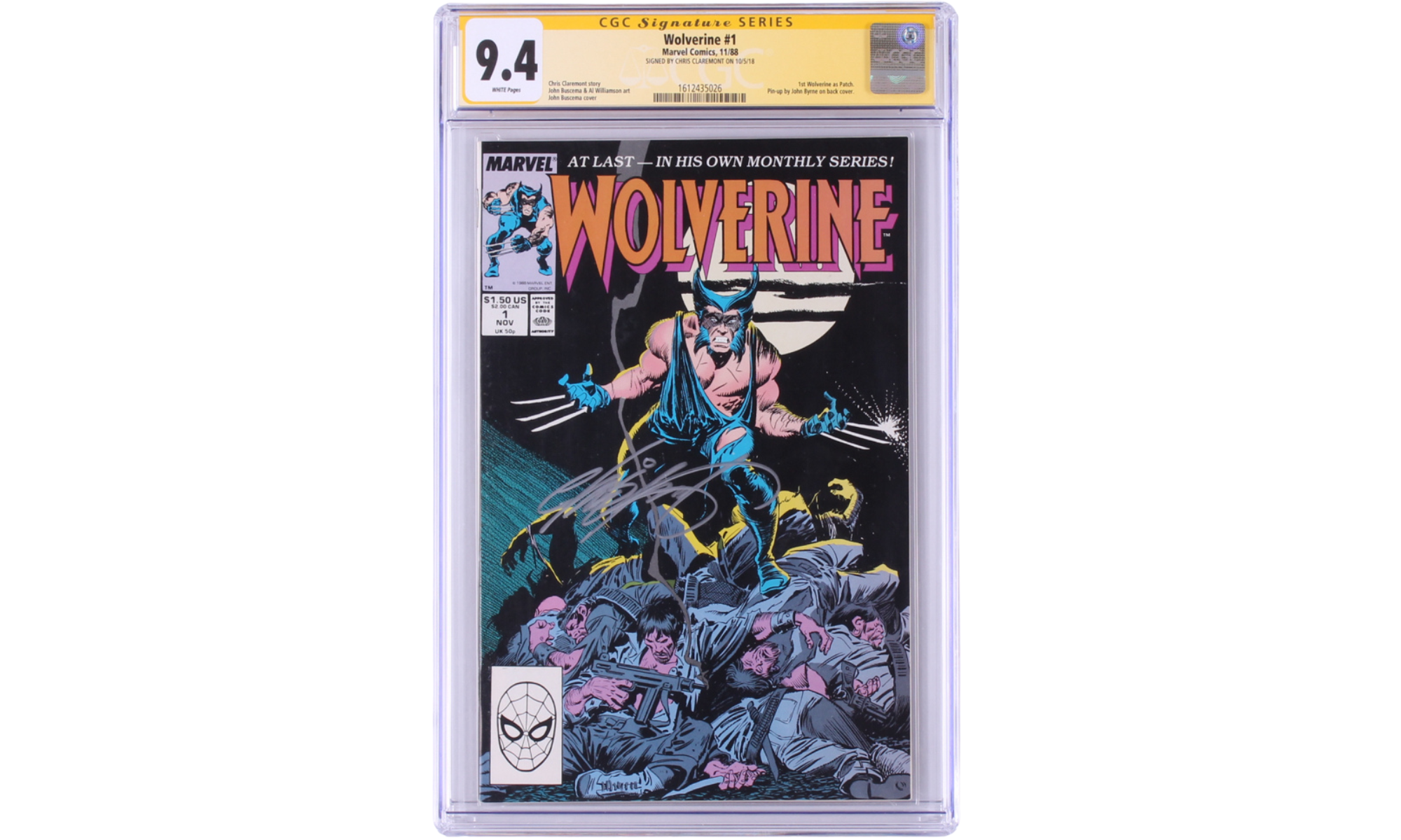 Wolverine #1 CGC Graded und Unterschrieben von Chris Claremont