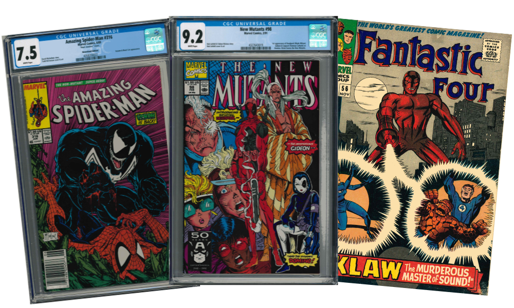Amazing Spider-Man #316, New Mutants #98 & Fantastic Four #50