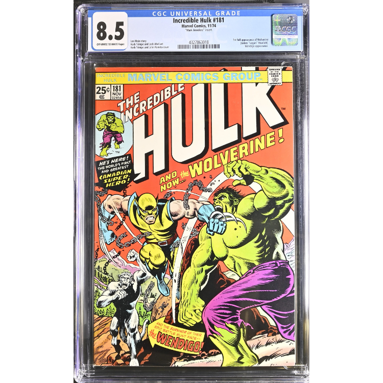 Incredible Hulk #181 Graded