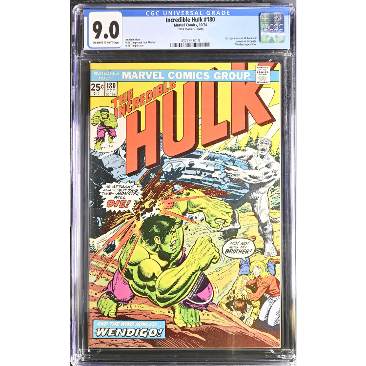 Incredible Hulk #180 Graded