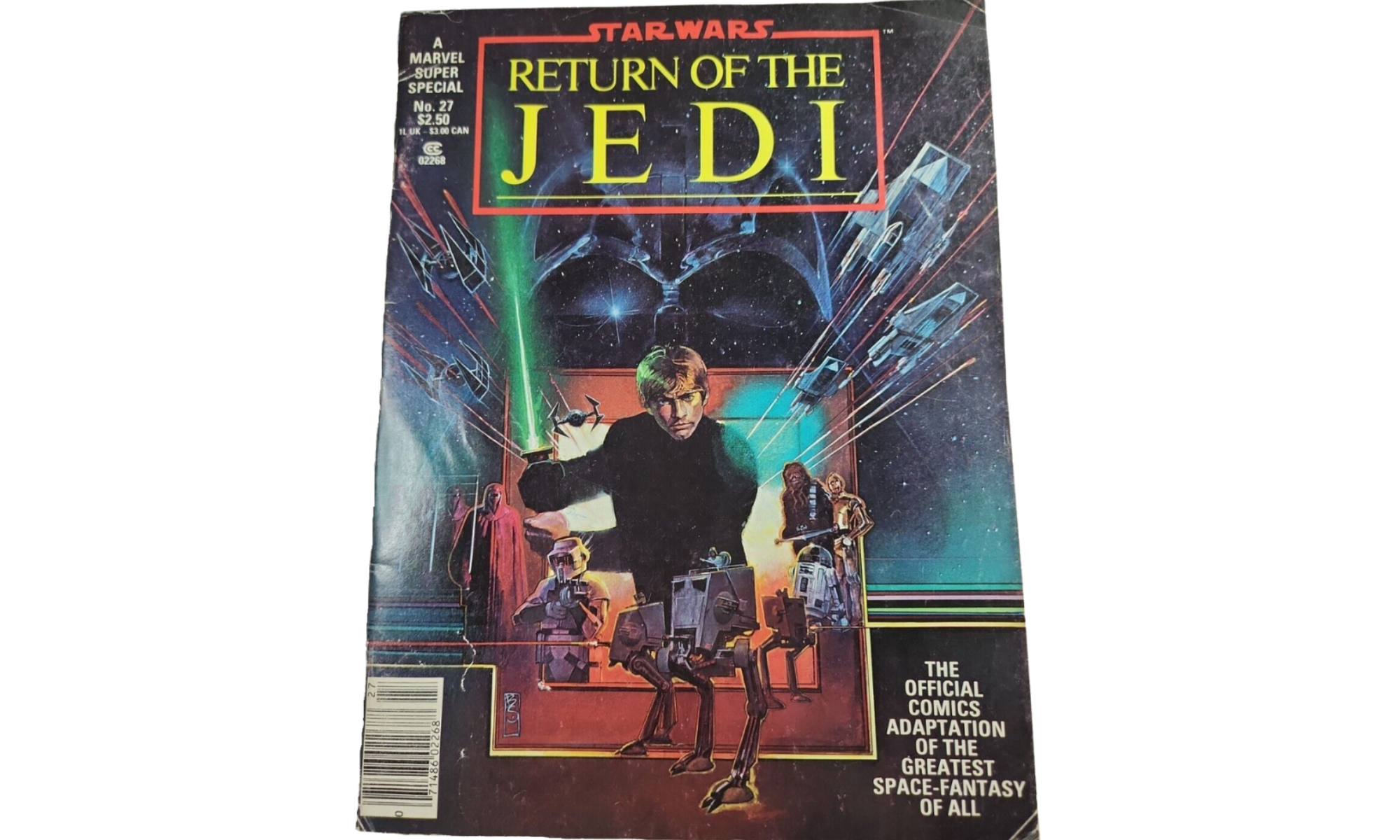 Return of the Jedi Magazine vor Grading