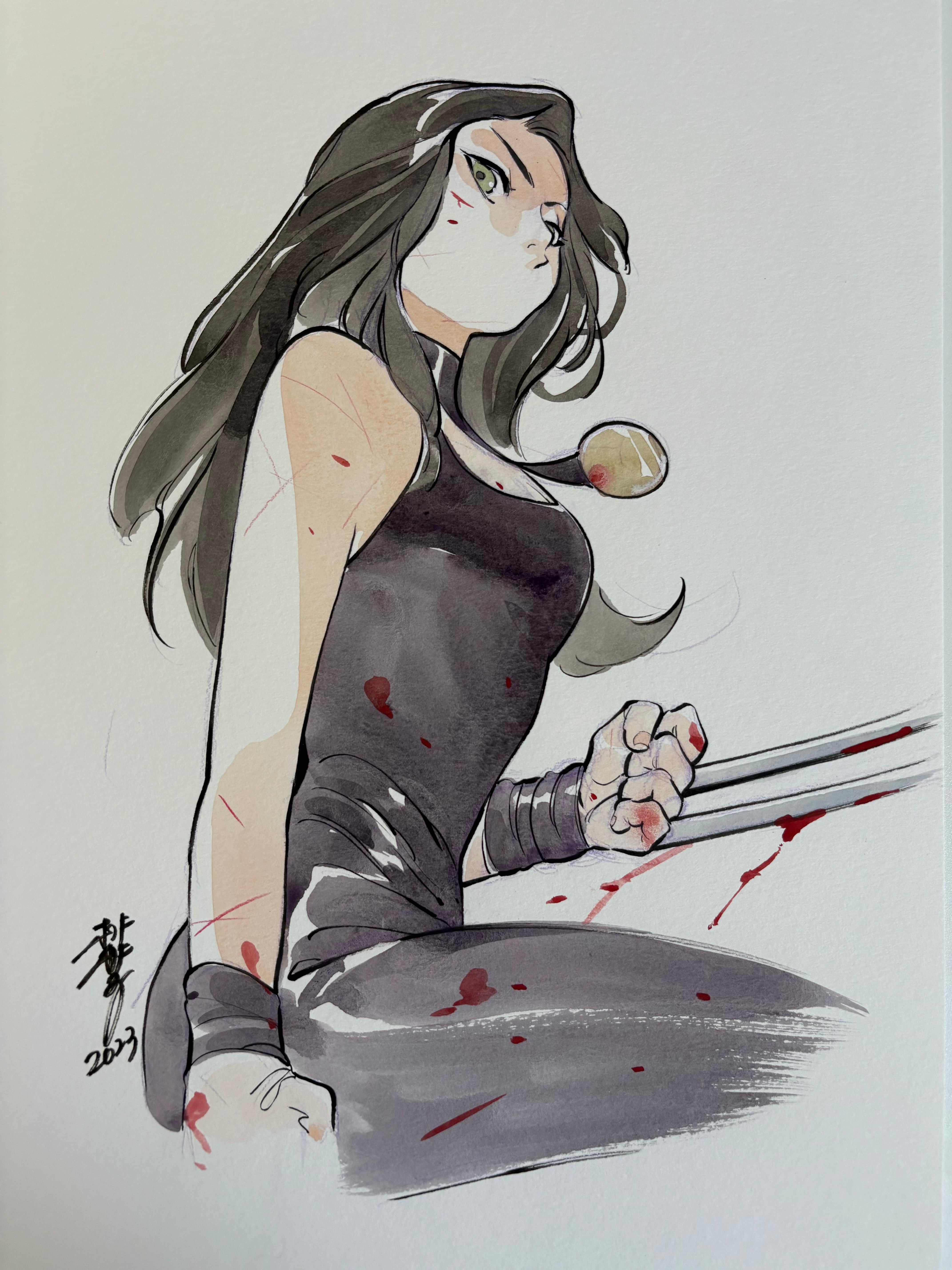 Peach Momoko - X-23 - Original Art