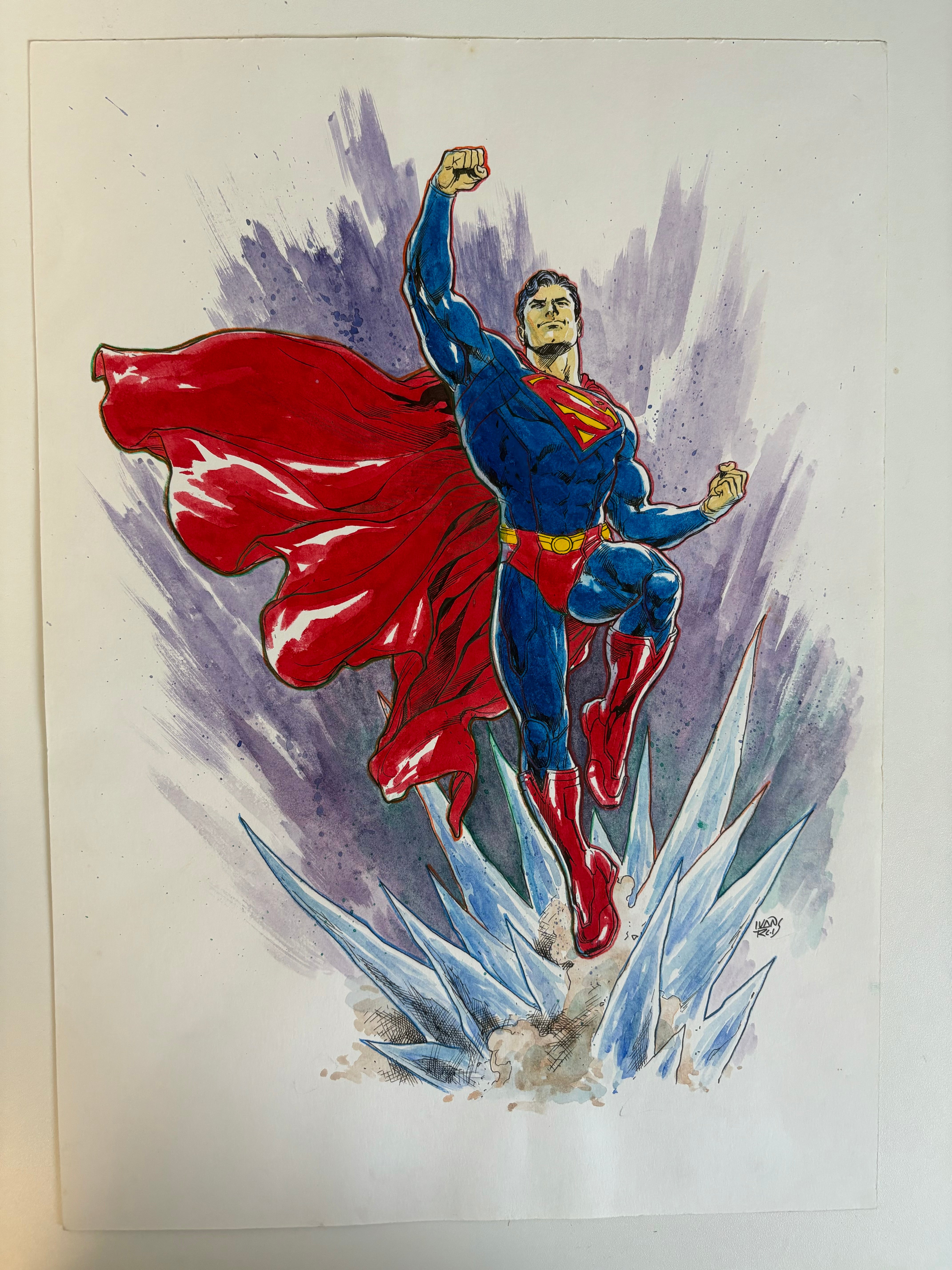 Ivan Reis - Superman - Original Art