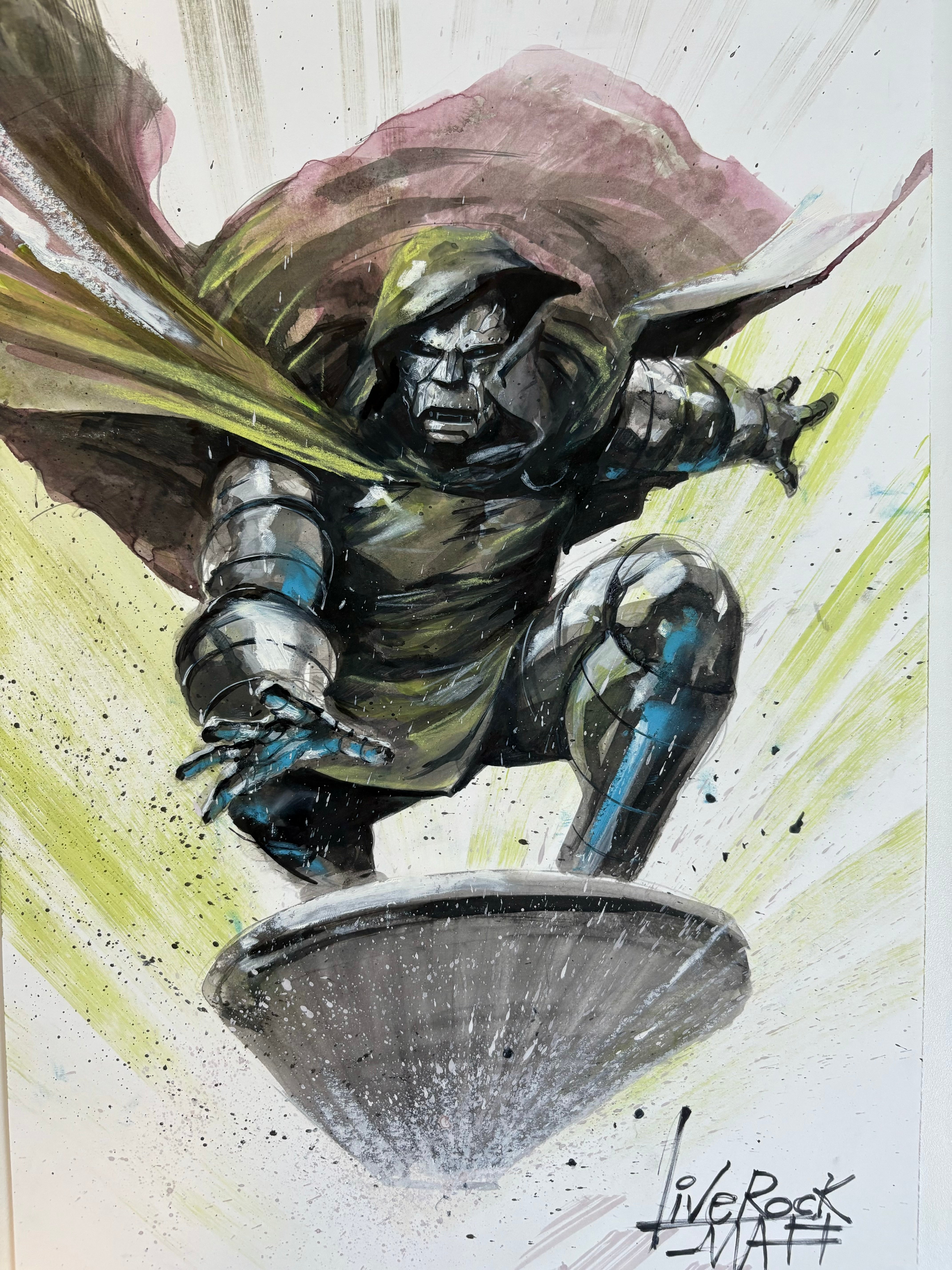 Francesco Mattina - Dr. Doom - Original Art