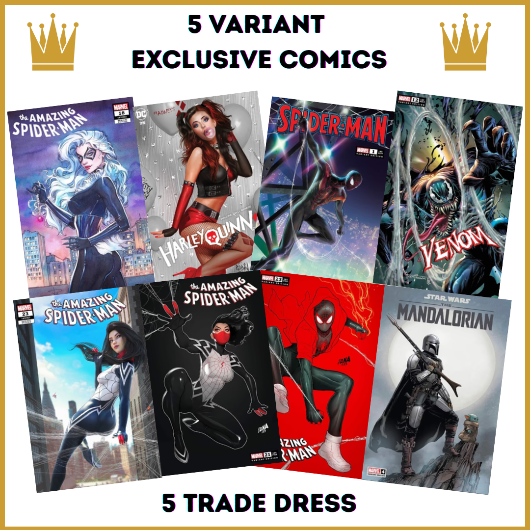 Exclusive Trade Dress Cover Mystery Bag (5 Comics)