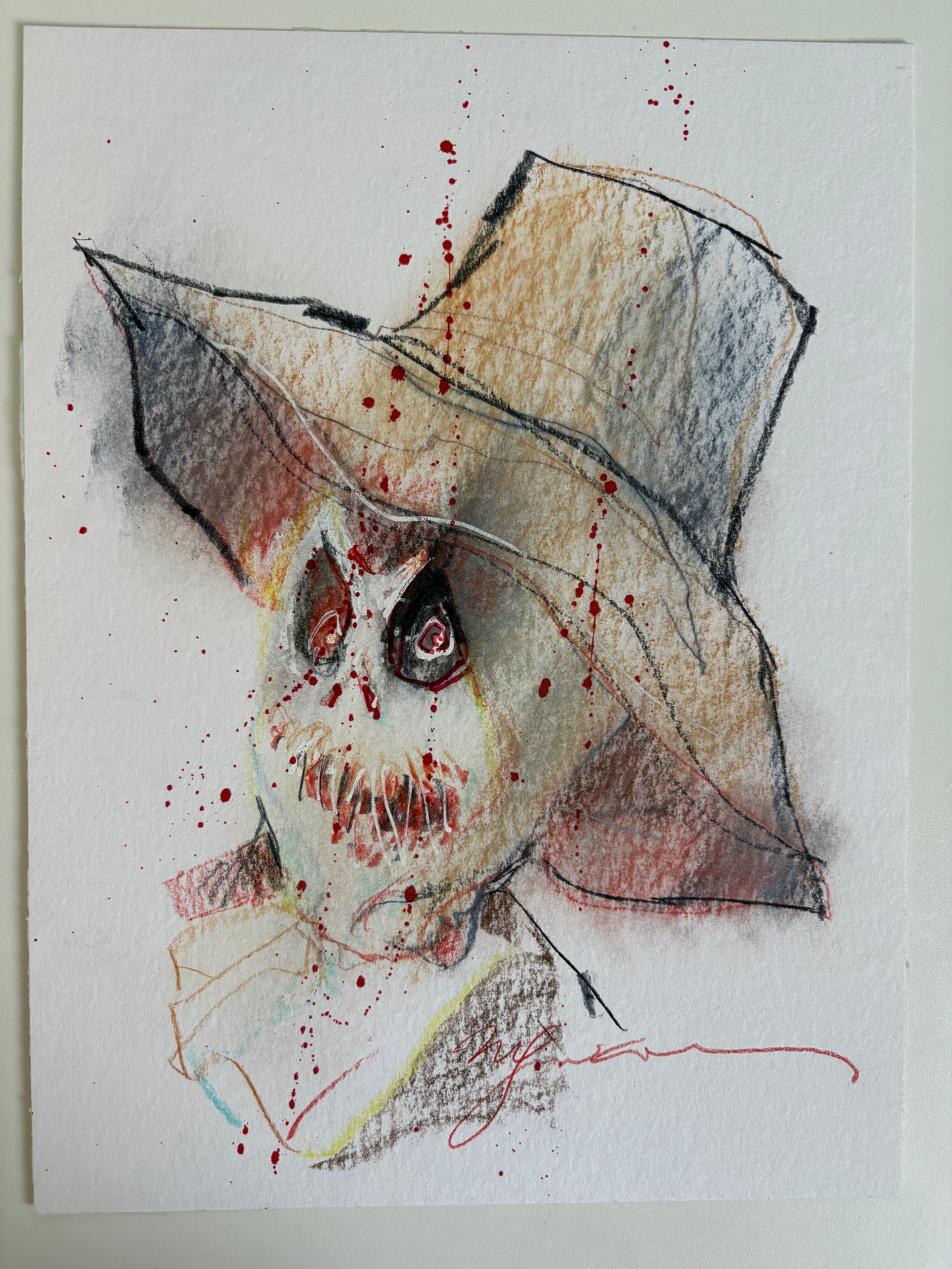 Bill Sienkiewicz - Scarecrow - Original Art