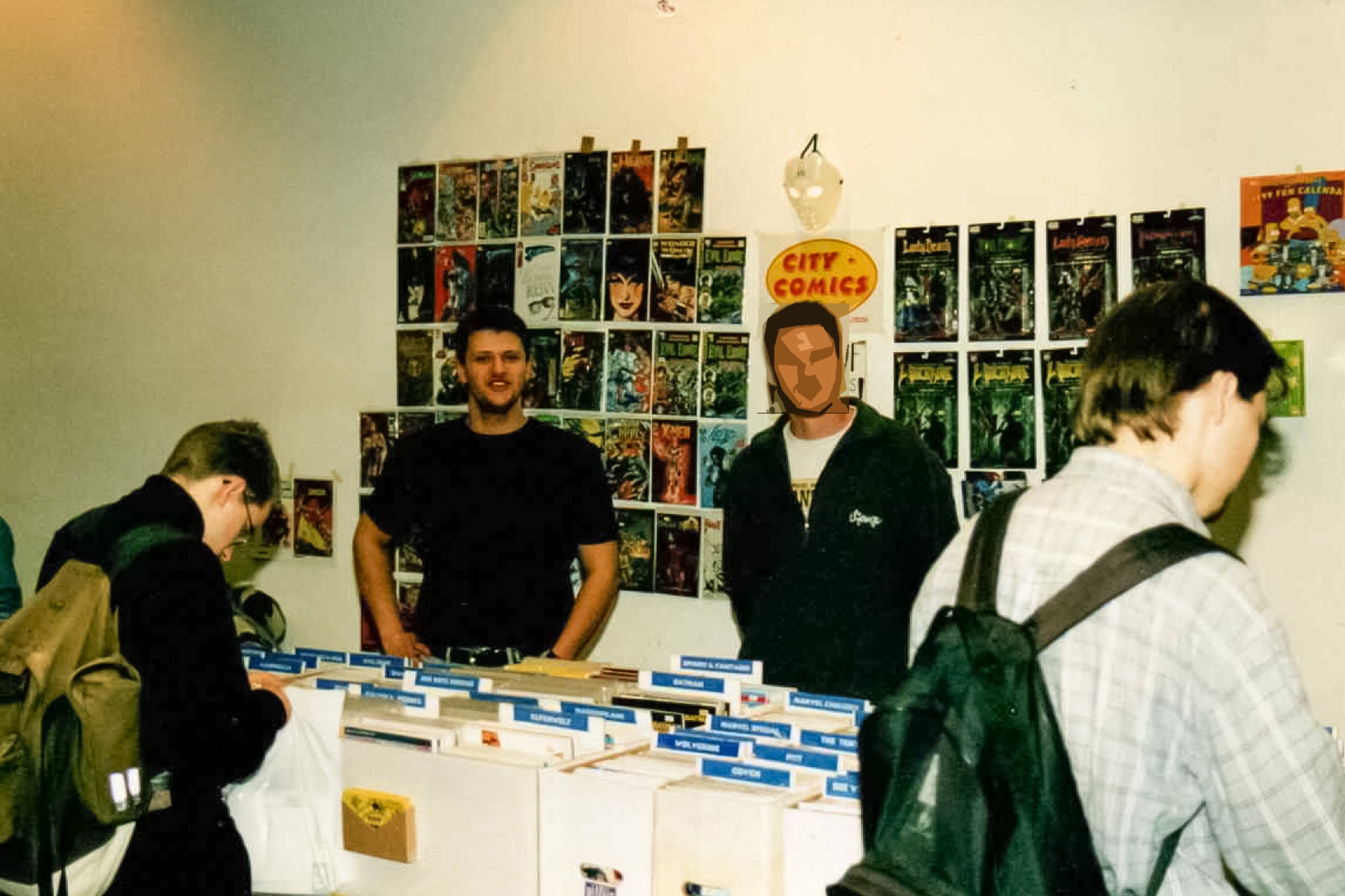City Comics Ladenlokal aus den 2000er Jahren