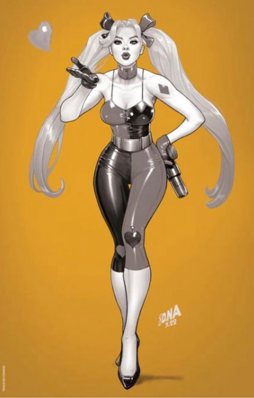 Harley Quinn #22 | New York Comic Con 2022 Black & White Variant