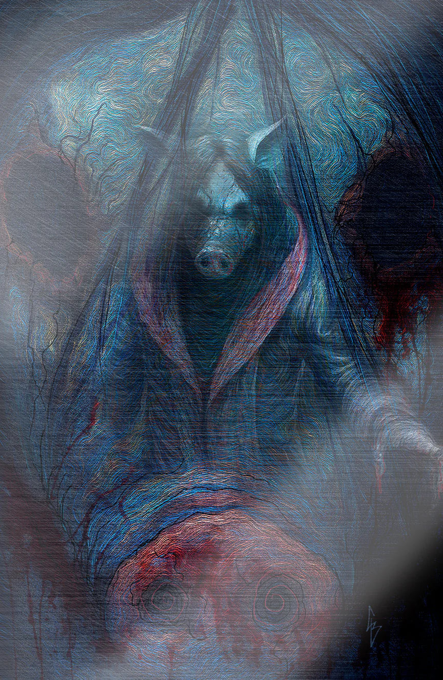 Birth of Lasher: Saw (Van Gogh Style) - Ultra Spotfoil LTD 100